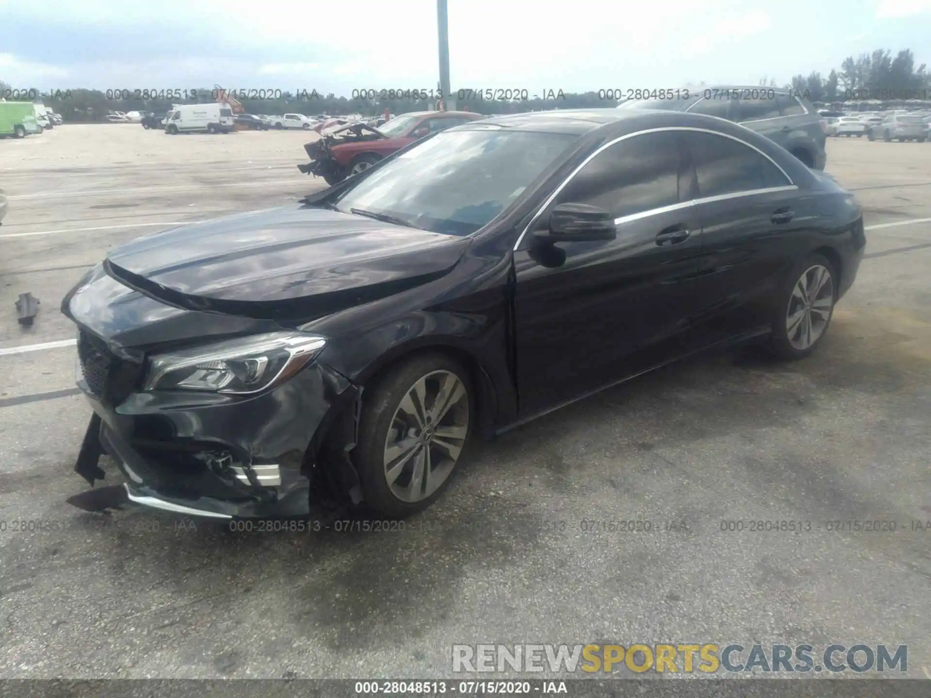 2 Photograph of a damaged car WDDSJ4EB4KN769247 MERCEDES-BENZ CLA 2019