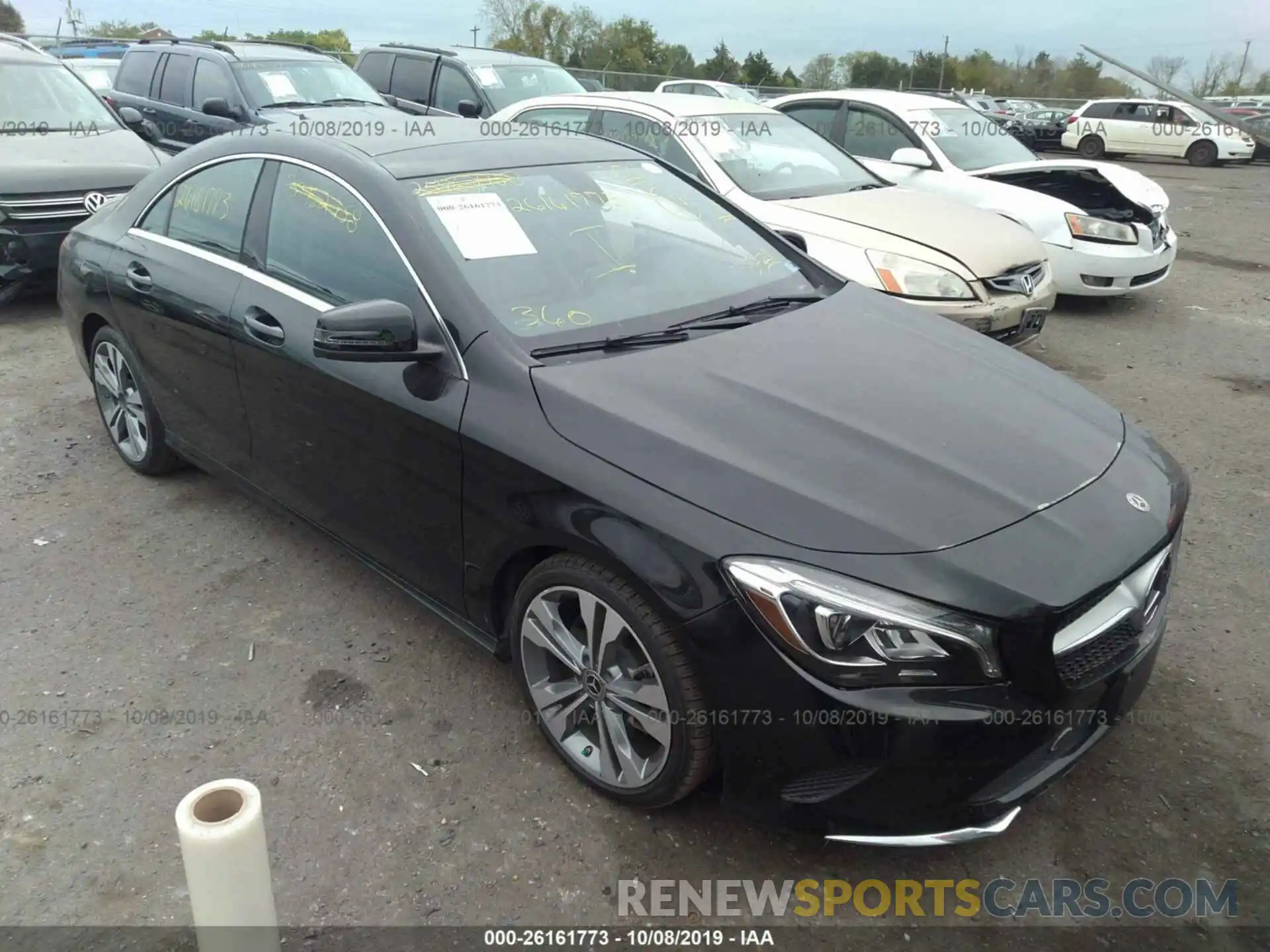 1 Photograph of a damaged car WDDSJ4EB5KN717643 MERCEDES-BENZ CLA 2019