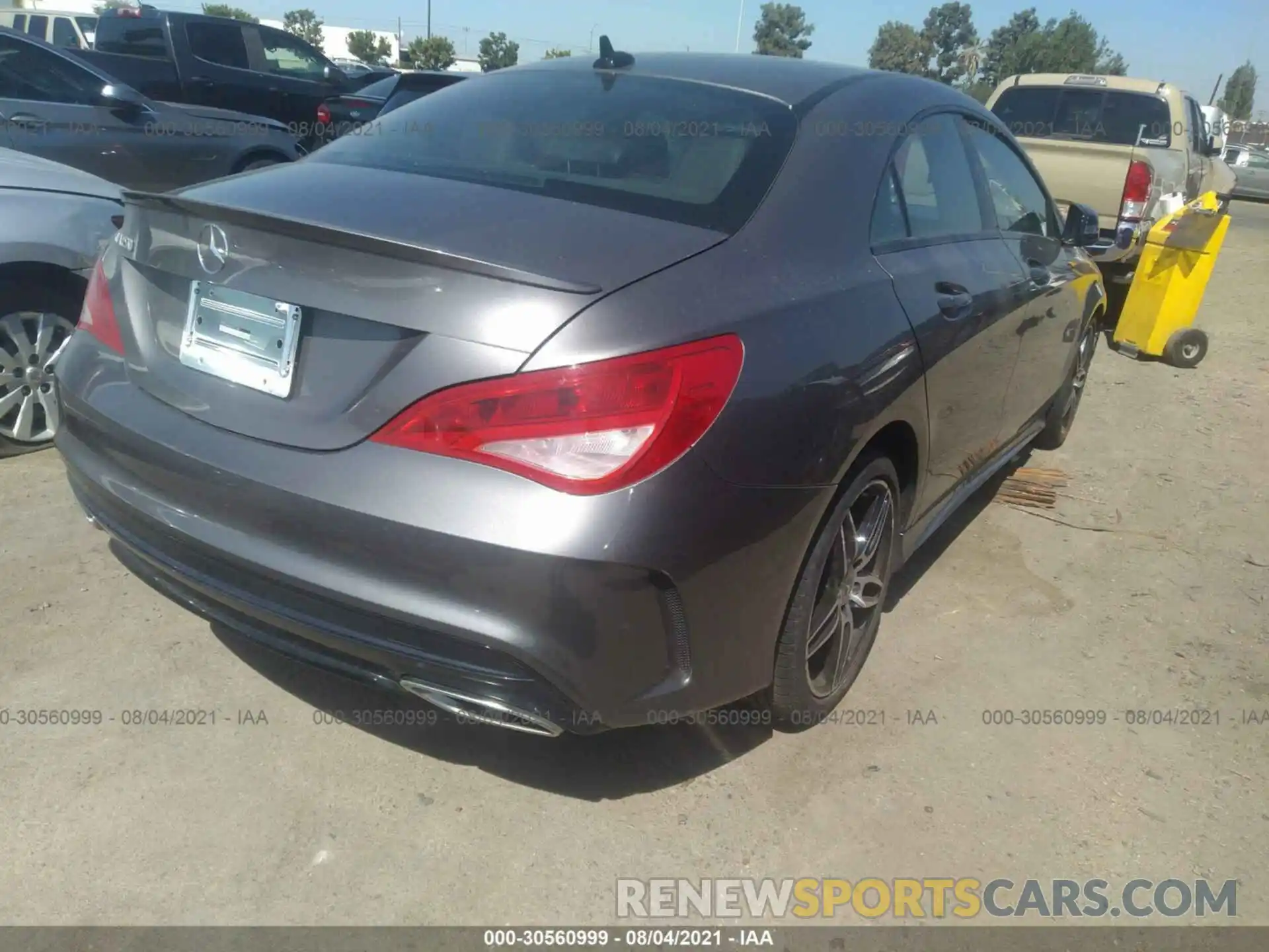 4 Photograph of a damaged car WDDSJ4EB6KN723385 MERCEDES-BENZ CLA 2019