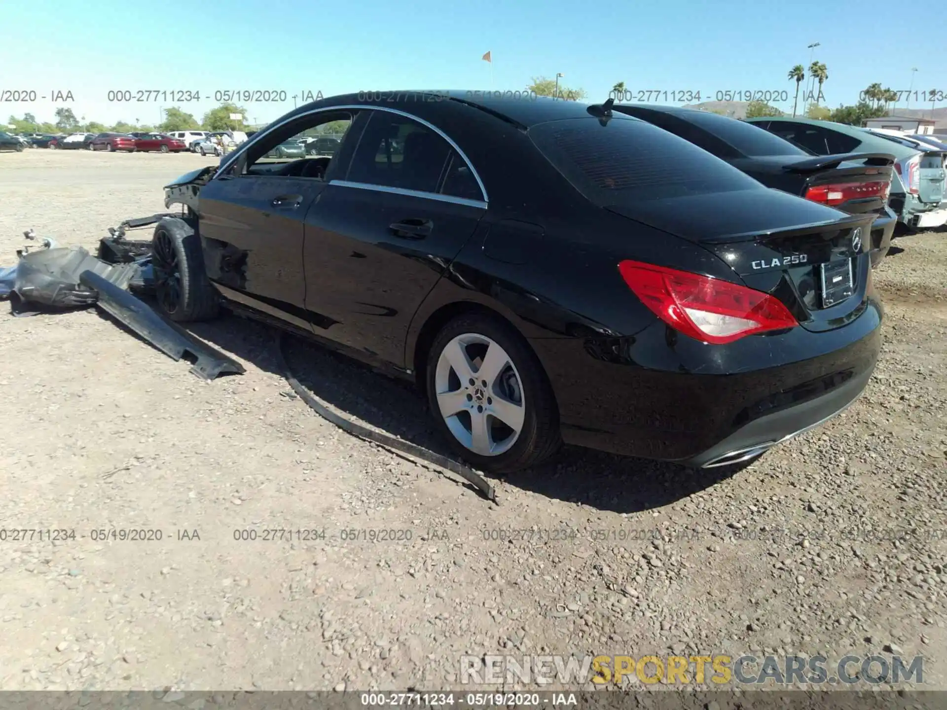 3 Photograph of a damaged car WDDSJ4EB6KN727159 MERCEDES-BENZ CLA 2019