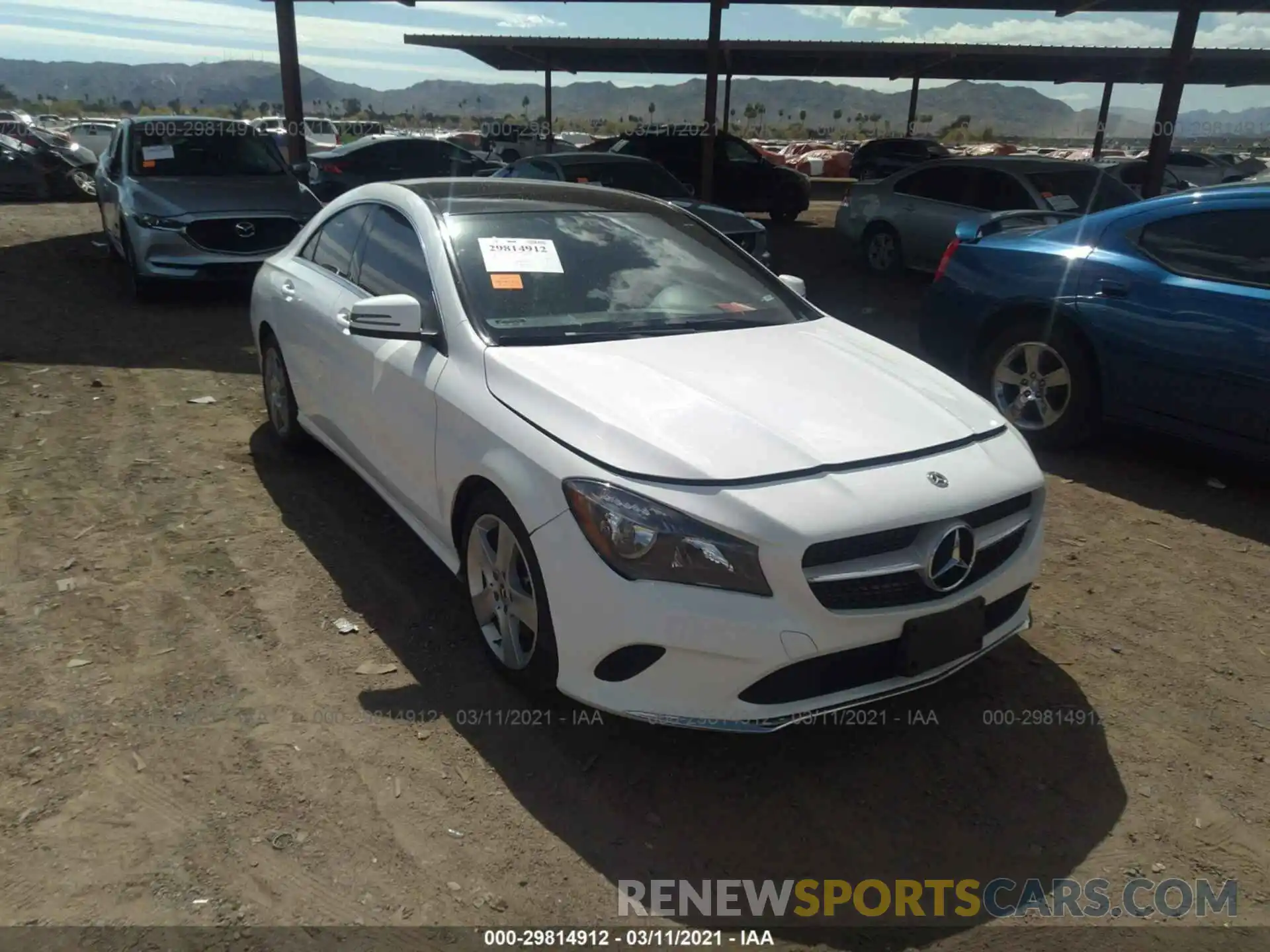 6 Photograph of a damaged car WDDSJ4EB6KN734807 MERCEDES-BENZ CLA 2019