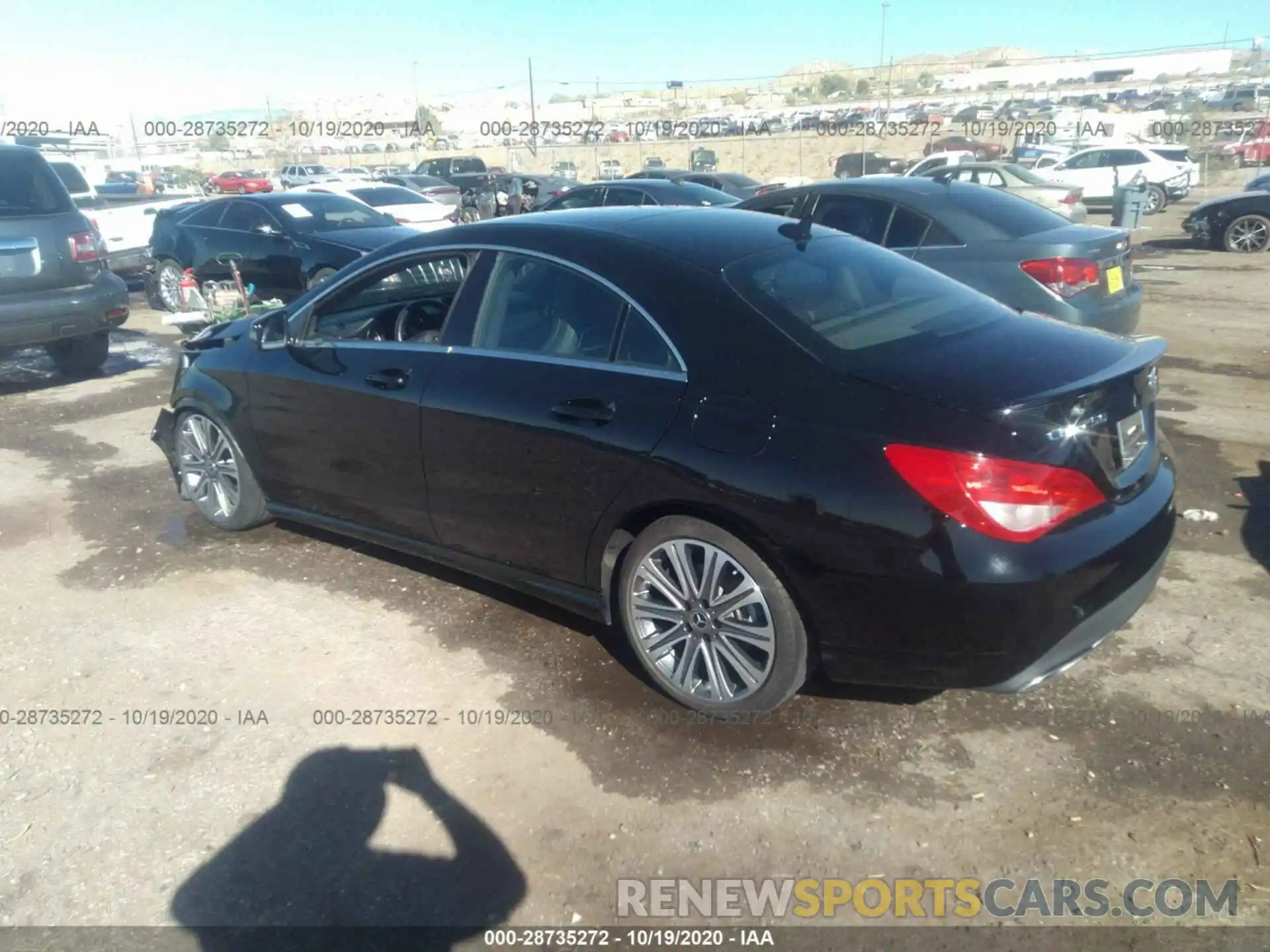 3 Photograph of a damaged car WDDSJ4EB6KN741725 MERCEDES-BENZ CLA 2019