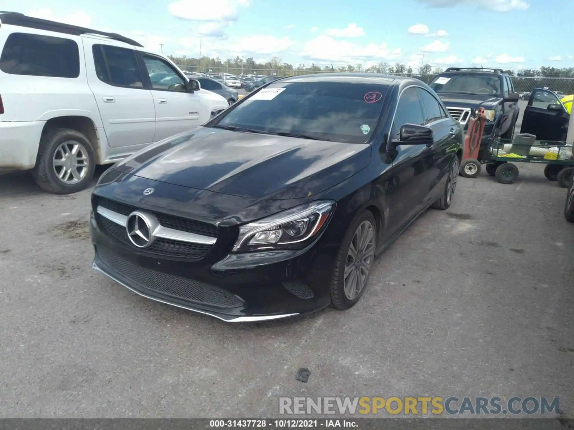 2 Photograph of a damaged car WDDSJ4EB7KN705476 MERCEDES-BENZ CLA 2019