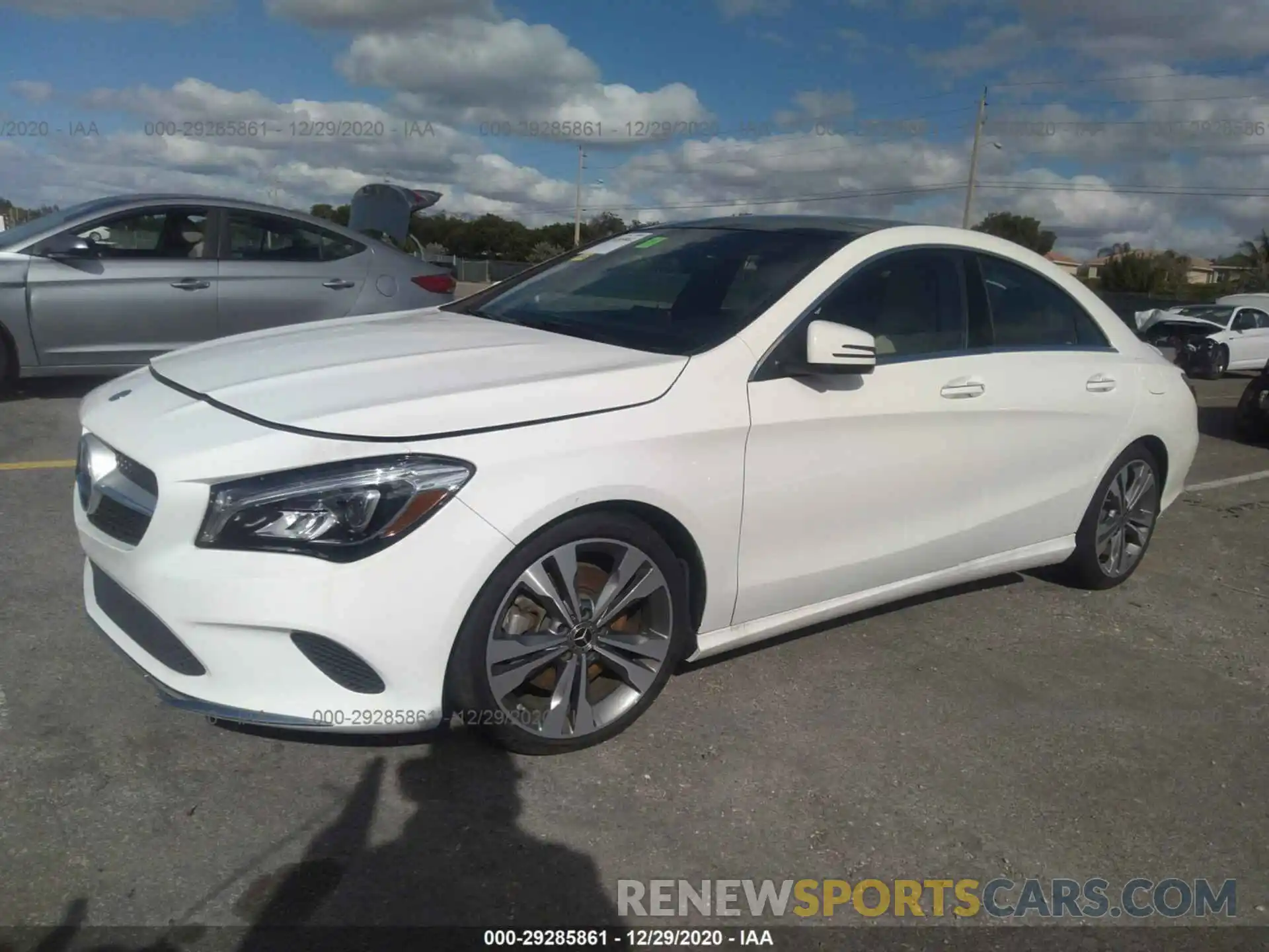 2 Photograph of a damaged car WDDSJ4EB7KN754743 MERCEDES-BENZ CLA 2019