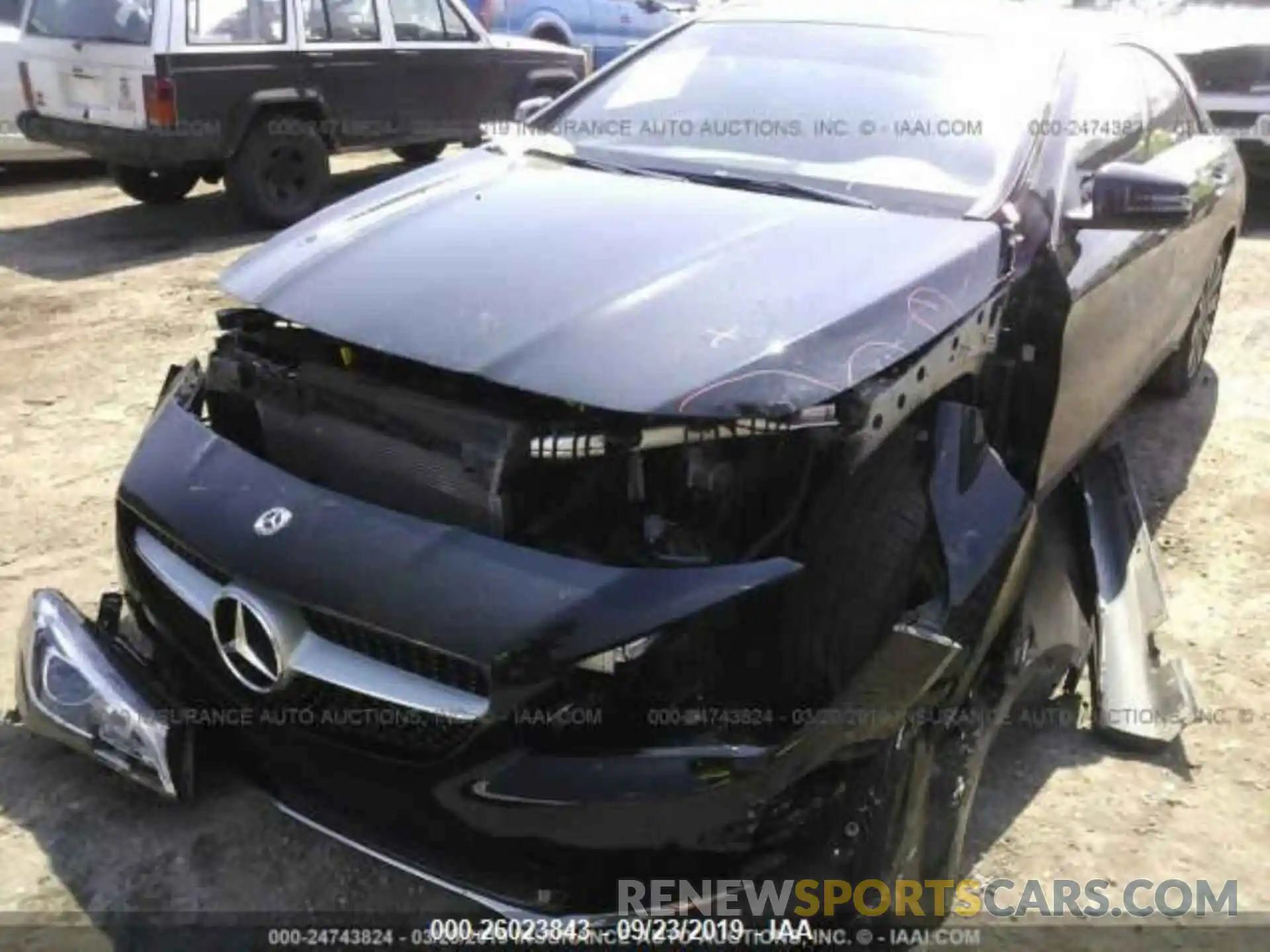 6 Photograph of a damaged car WDDSJ4EB8KN712663 MERCEDES-BENZ CLA 2019