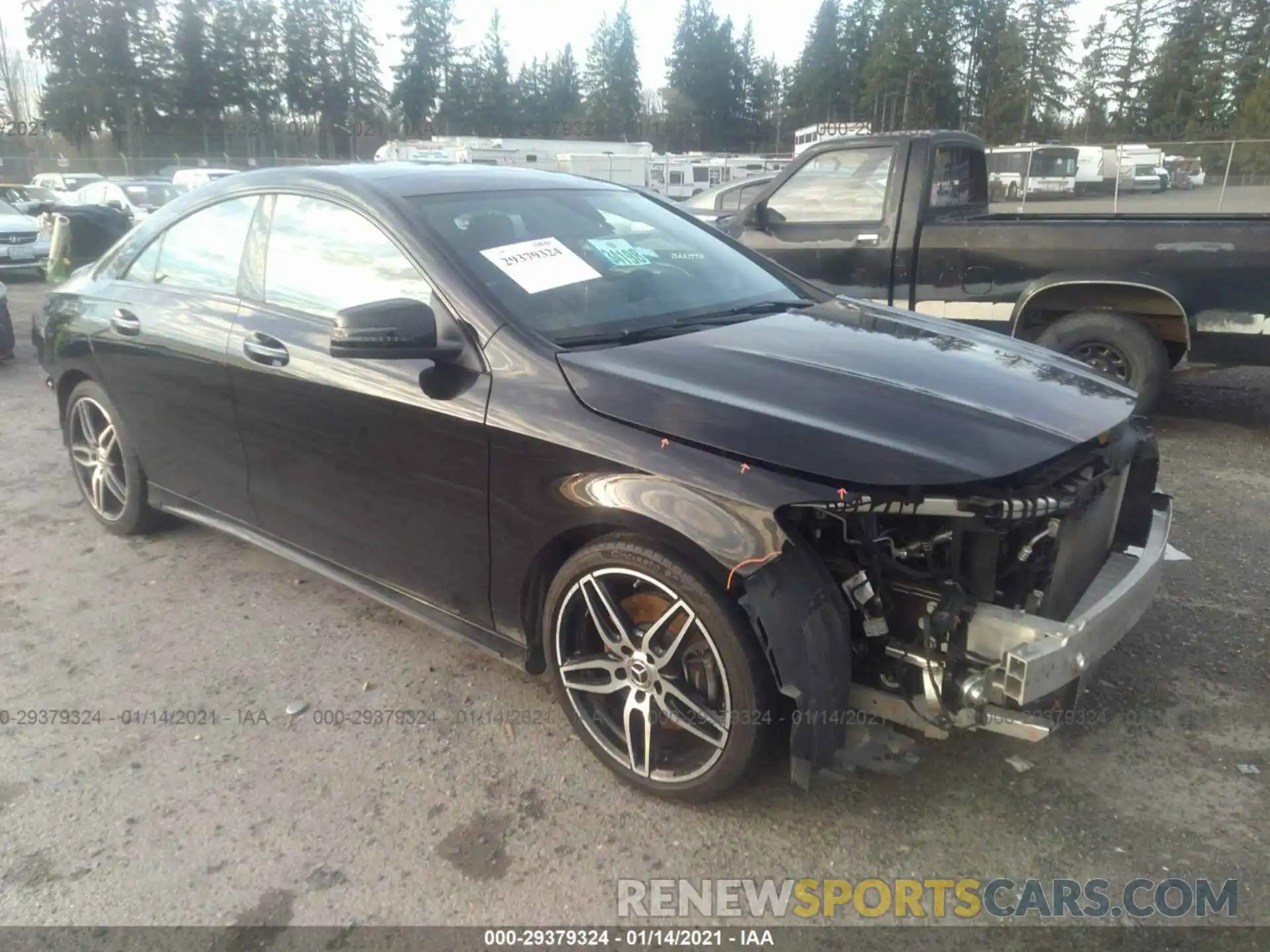 1 Photograph of a damaged car WDDSJ4EB8KN712940 MERCEDES-BENZ CLA 2019