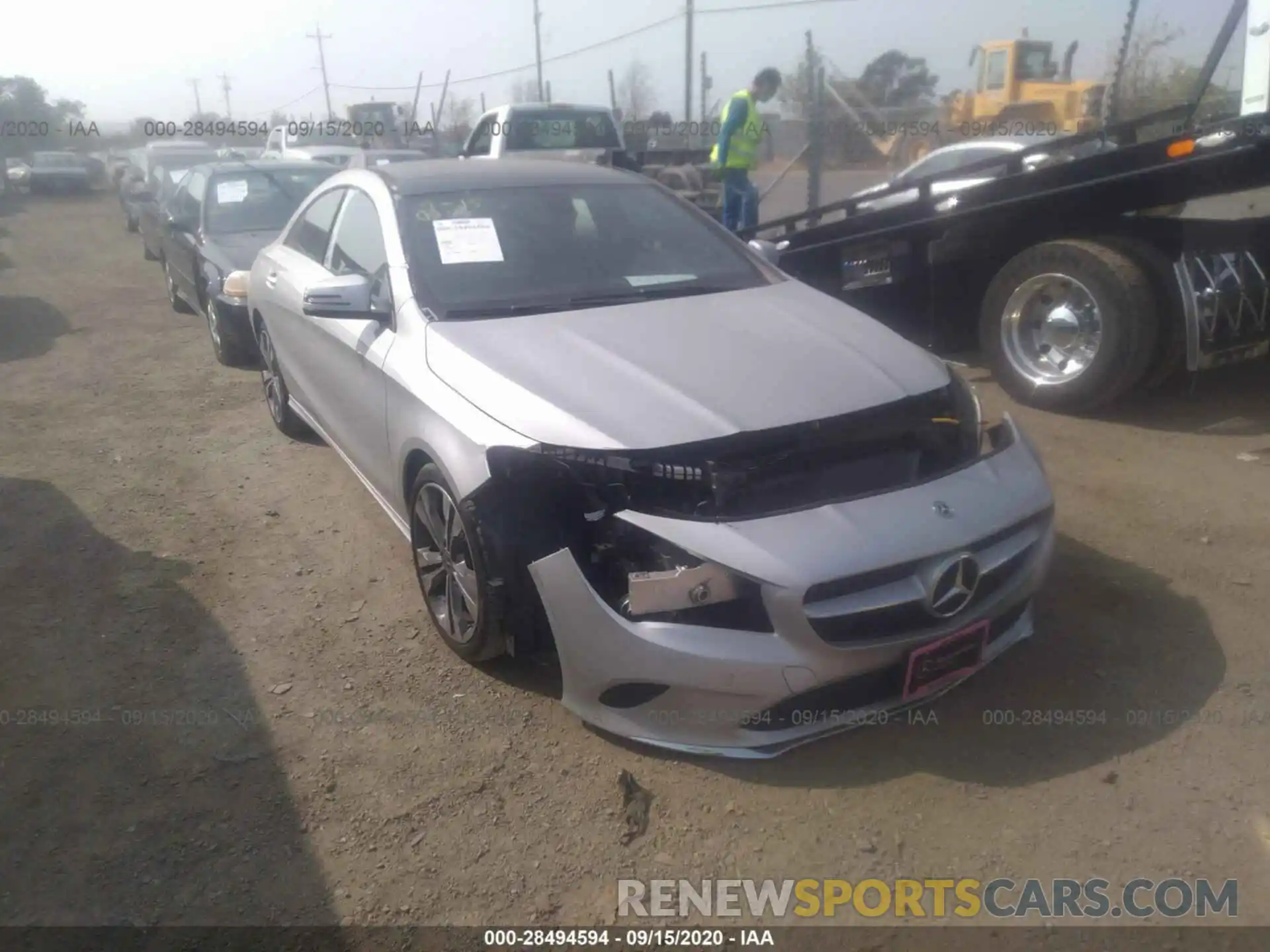 1 Photograph of a damaged car WDDSJ4EB8KN753763 MERCEDES-BENZ CLA 2019