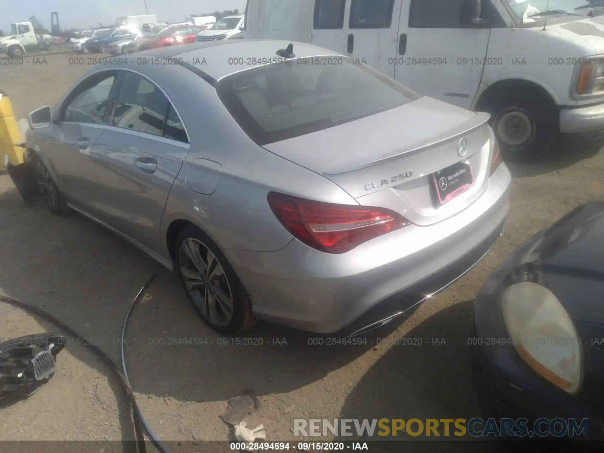 3 Photograph of a damaged car WDDSJ4EB8KN753763 MERCEDES-BENZ CLA 2019