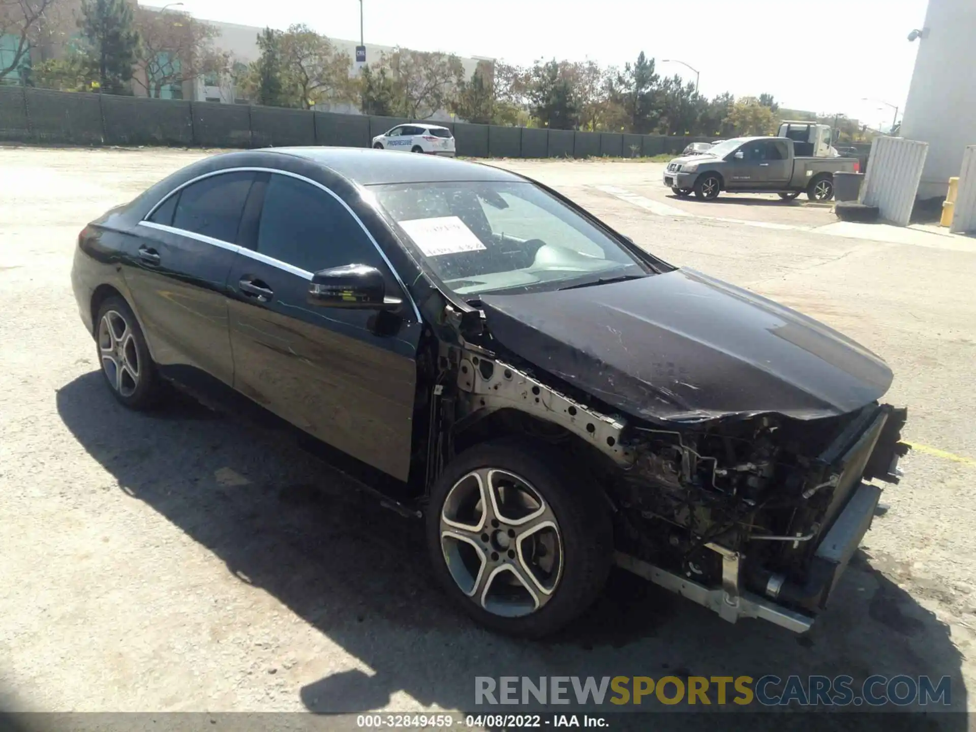 1 Photograph of a damaged car WDDSJ4EB9KN750645 MERCEDES-BENZ CLA 2019