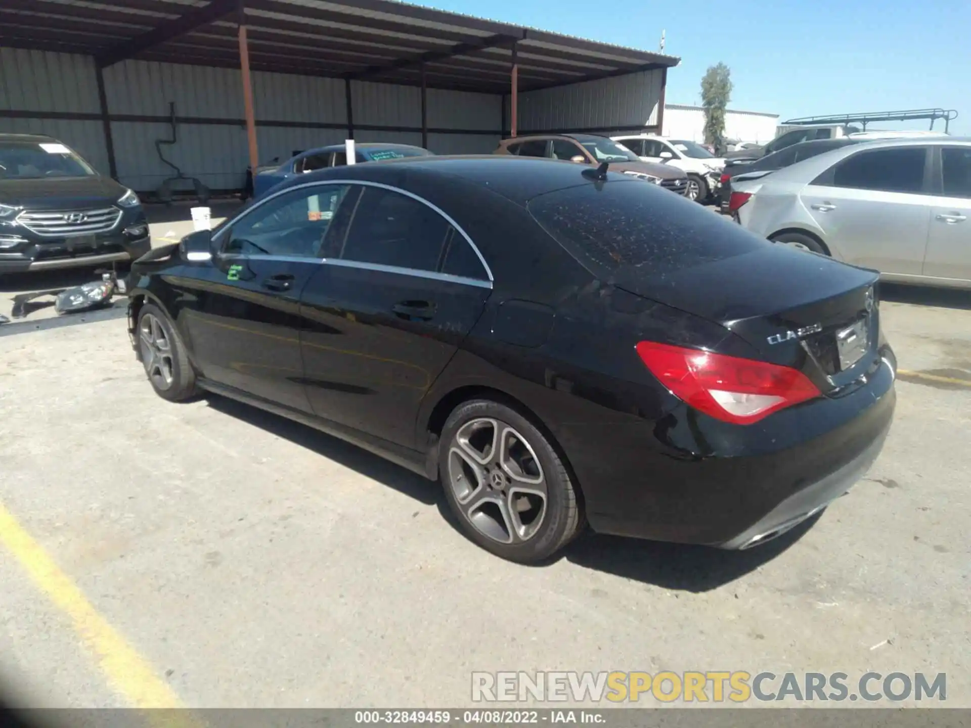 3 Photograph of a damaged car WDDSJ4EB9KN750645 MERCEDES-BENZ CLA 2019