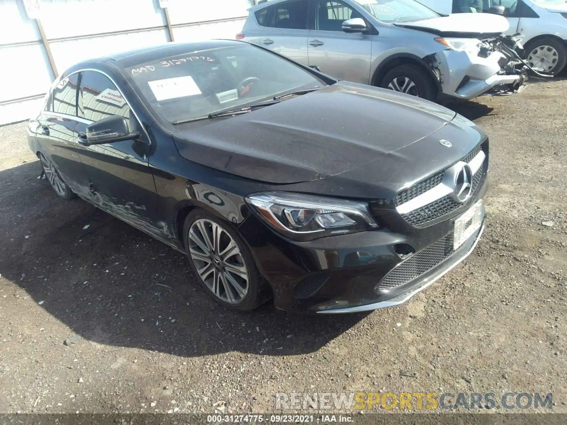 1 Photograph of a damaged car WDDSJ4GB0KN759053 MERCEDES-BENZ CLA 2019