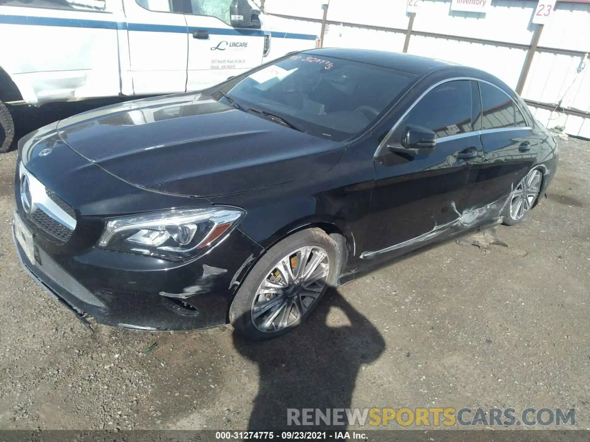 2 Photograph of a damaged car WDDSJ4GB0KN759053 MERCEDES-BENZ CLA 2019