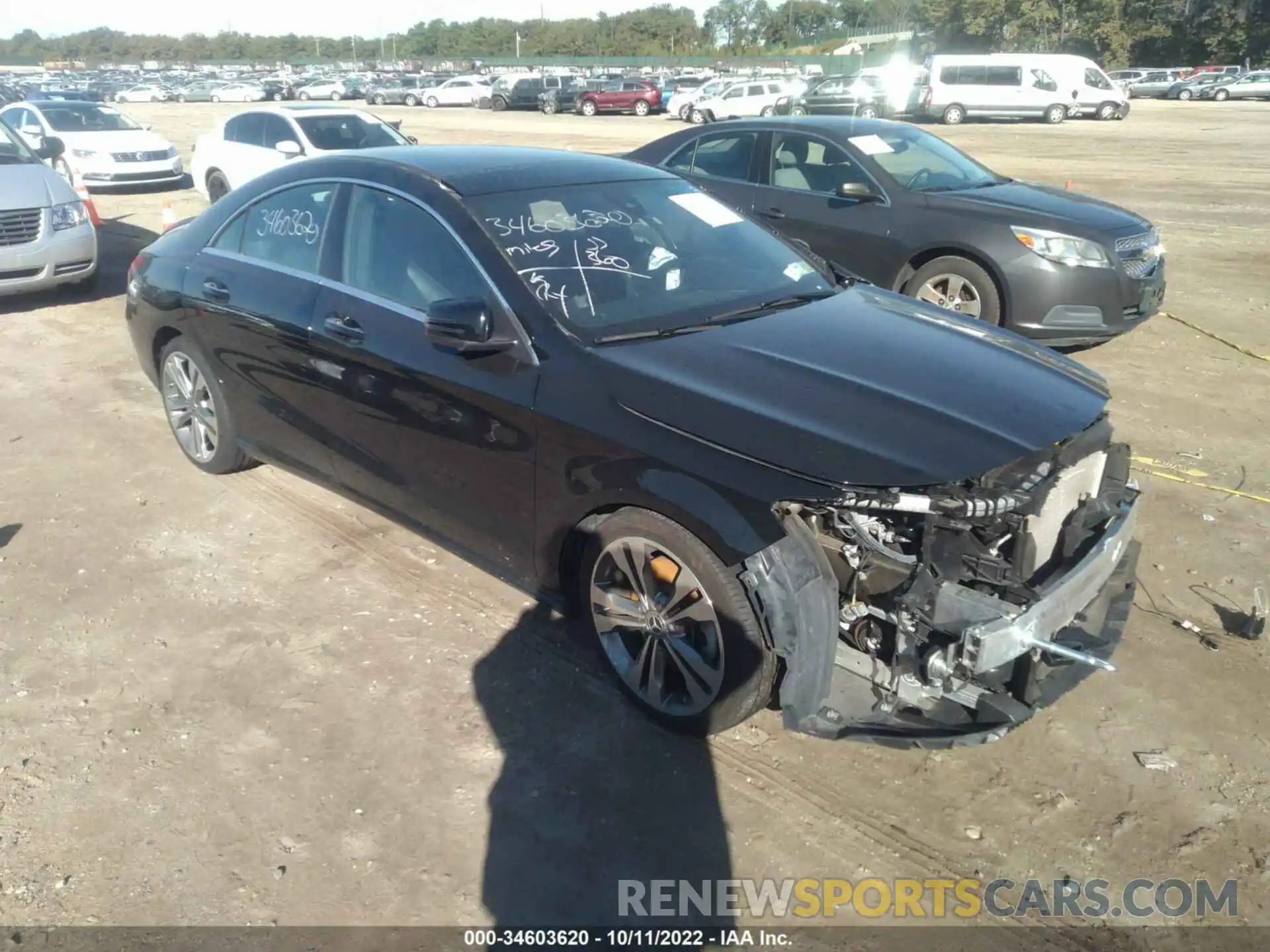 1 Photograph of a damaged car WDDSJ4GB1KN763256 MERCEDES-BENZ CLA 2019