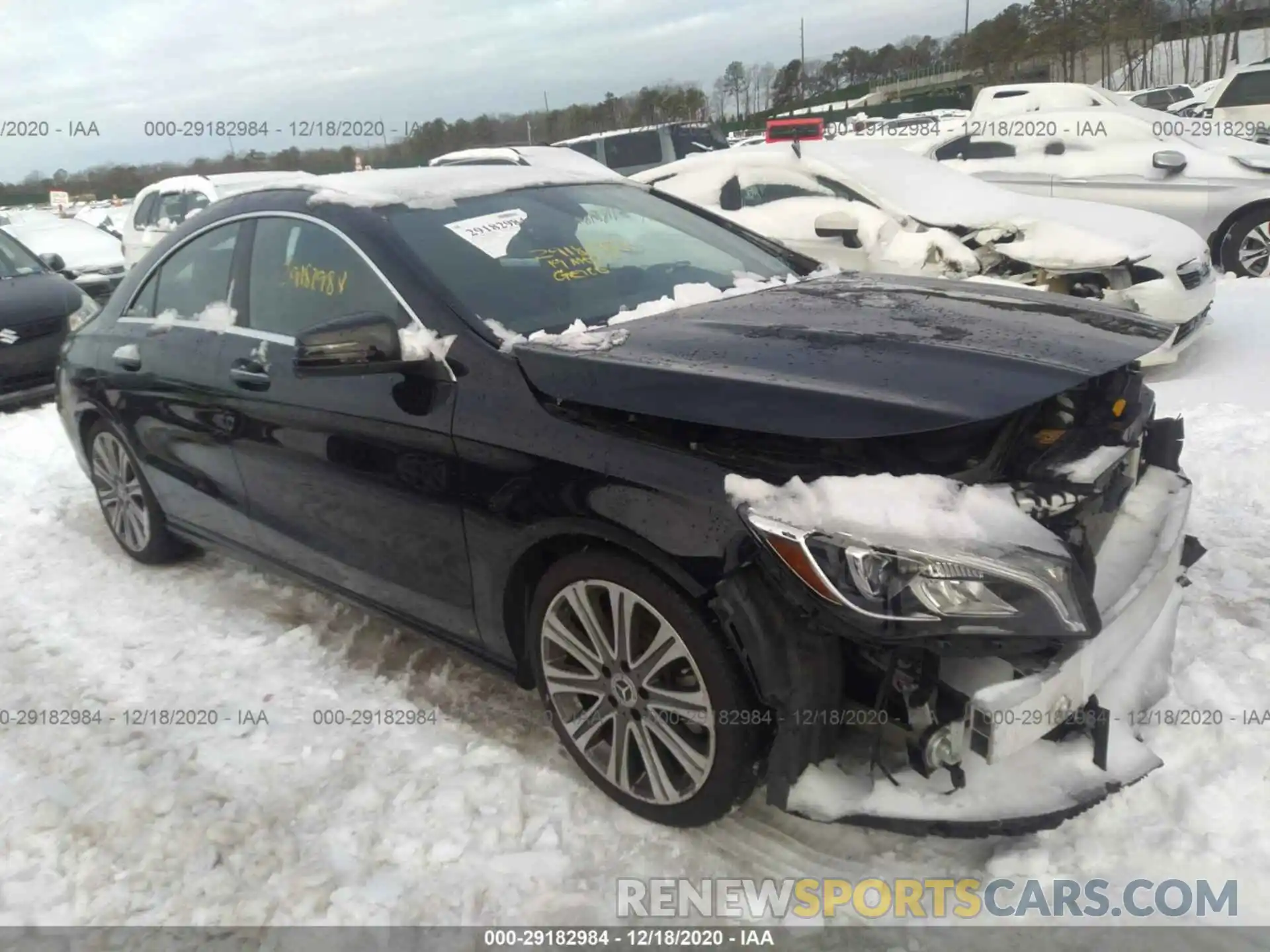 1 Photograph of a damaged car WDDSJ4GB5KN757640 MERCEDES-BENZ CLA 2019