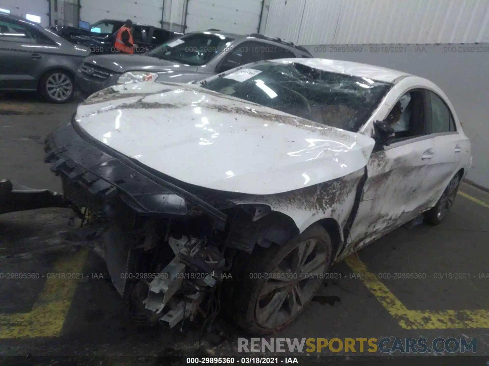 2 Photograph of a damaged car WDDSJ4GB6KN734156 MERCEDES-BENZ CLA 2019