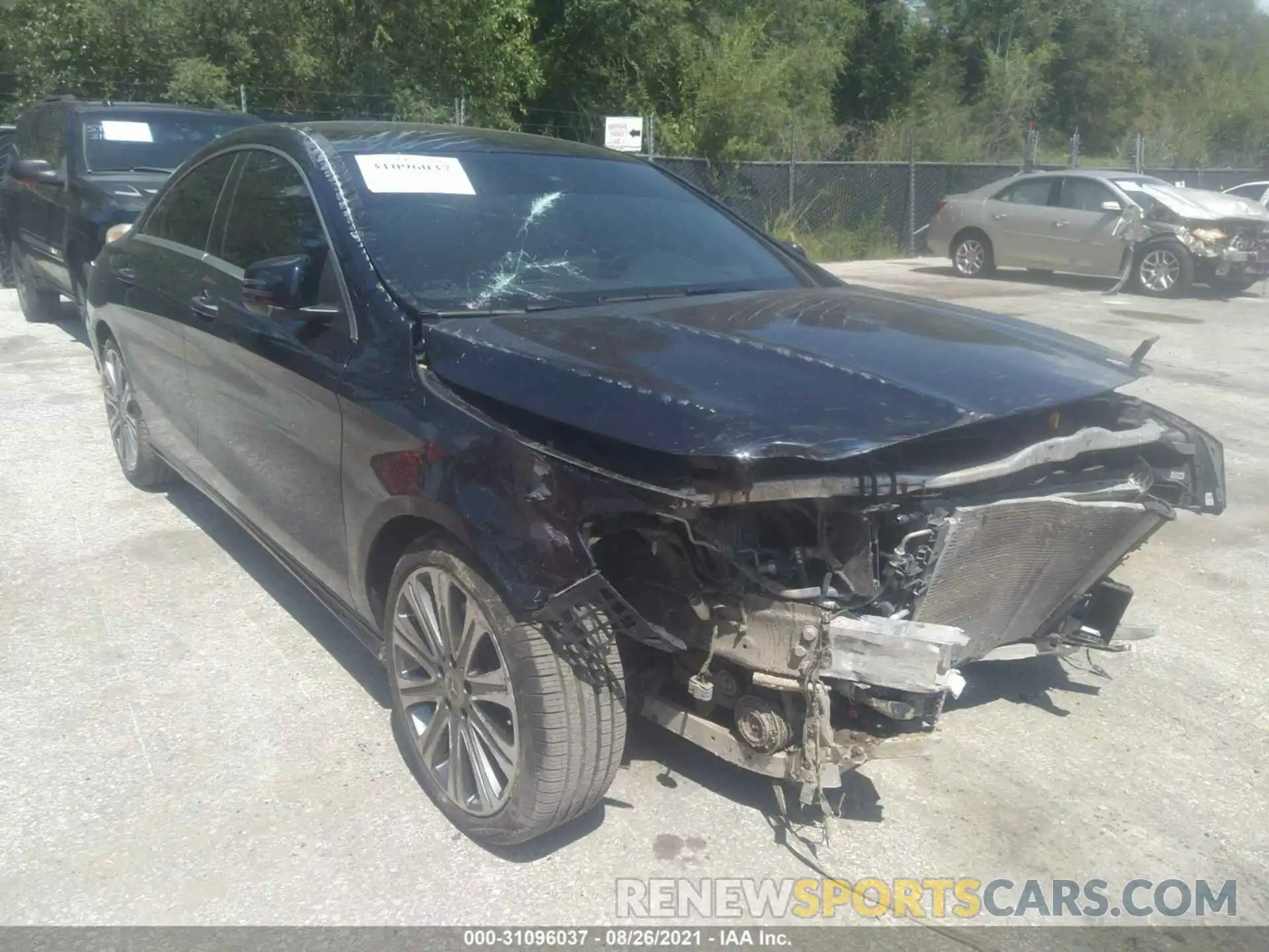 1 Photograph of a damaged car WDDSJ4GB8KN719979 MERCEDES-BENZ CLA 2019