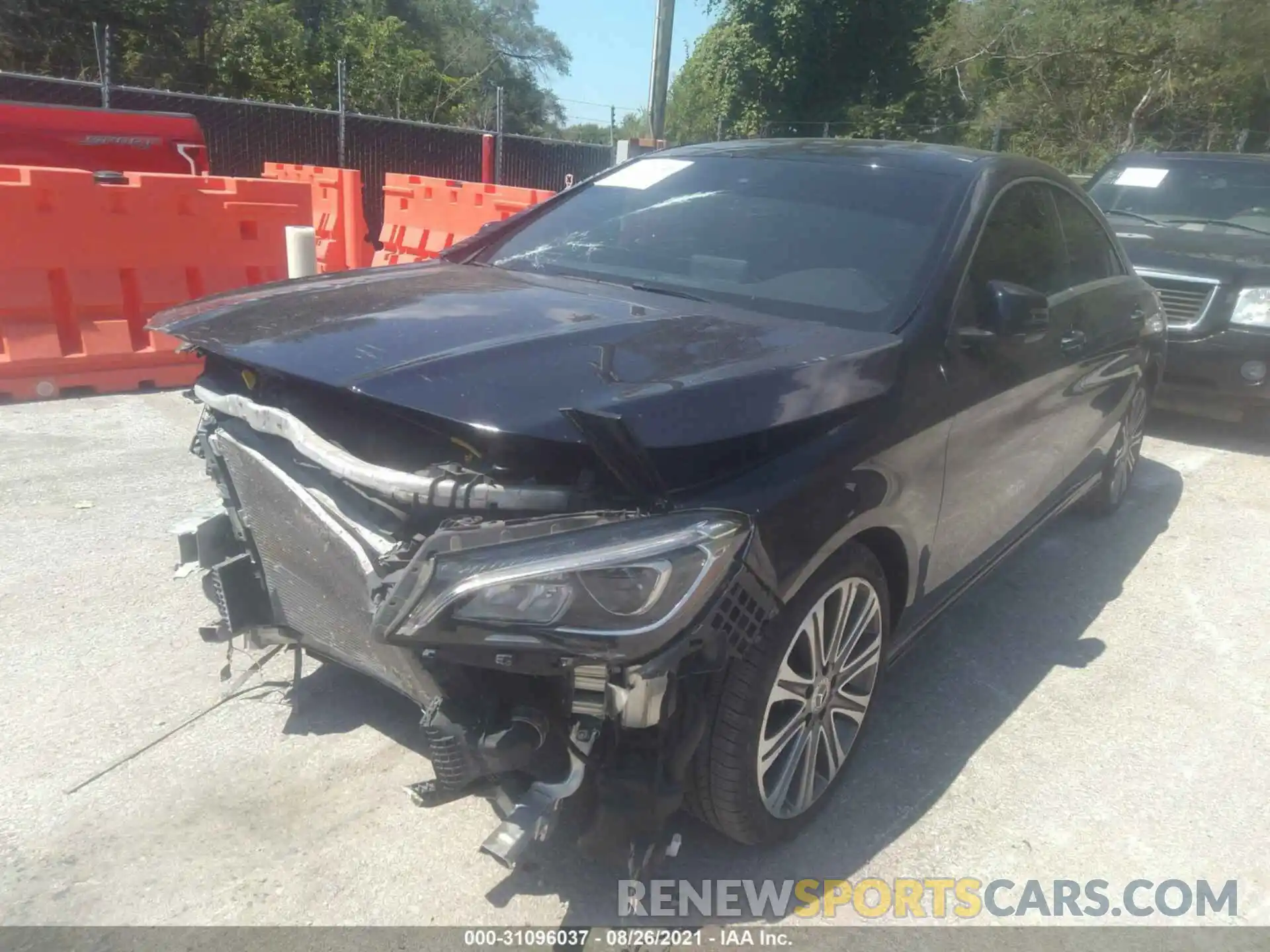 2 Photograph of a damaged car WDDSJ4GB8KN719979 MERCEDES-BENZ CLA 2019