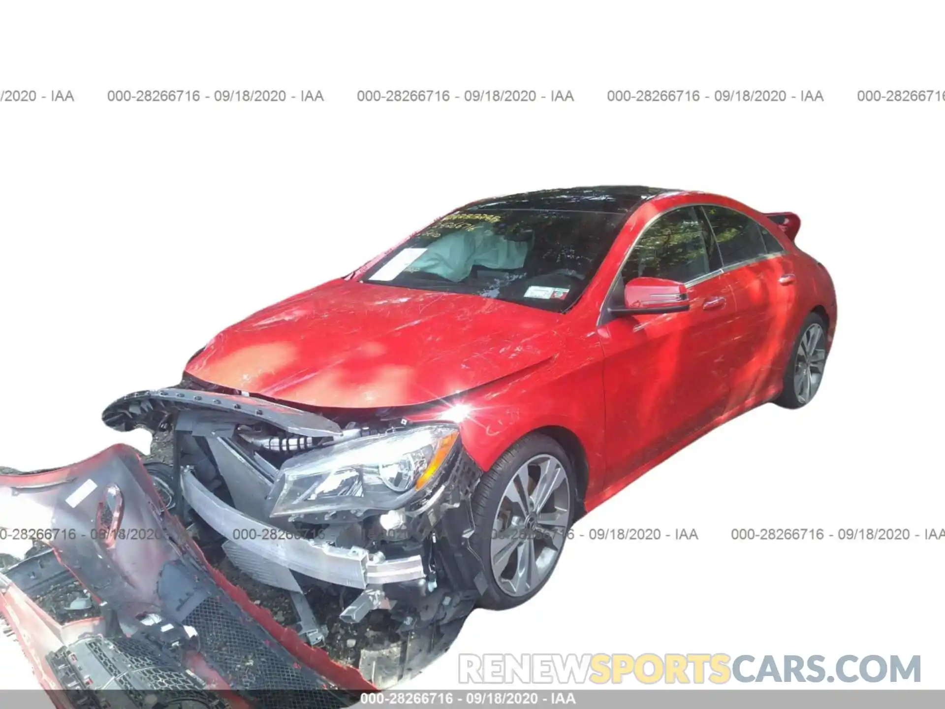 2 Photograph of a damaged car WDDSJ4GB8KN723529 MERCEDES-BENZ CLA 2019