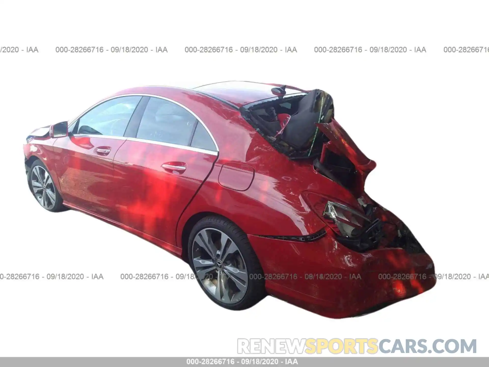 3 Photograph of a damaged car WDDSJ4GB8KN723529 MERCEDES-BENZ CLA 2019