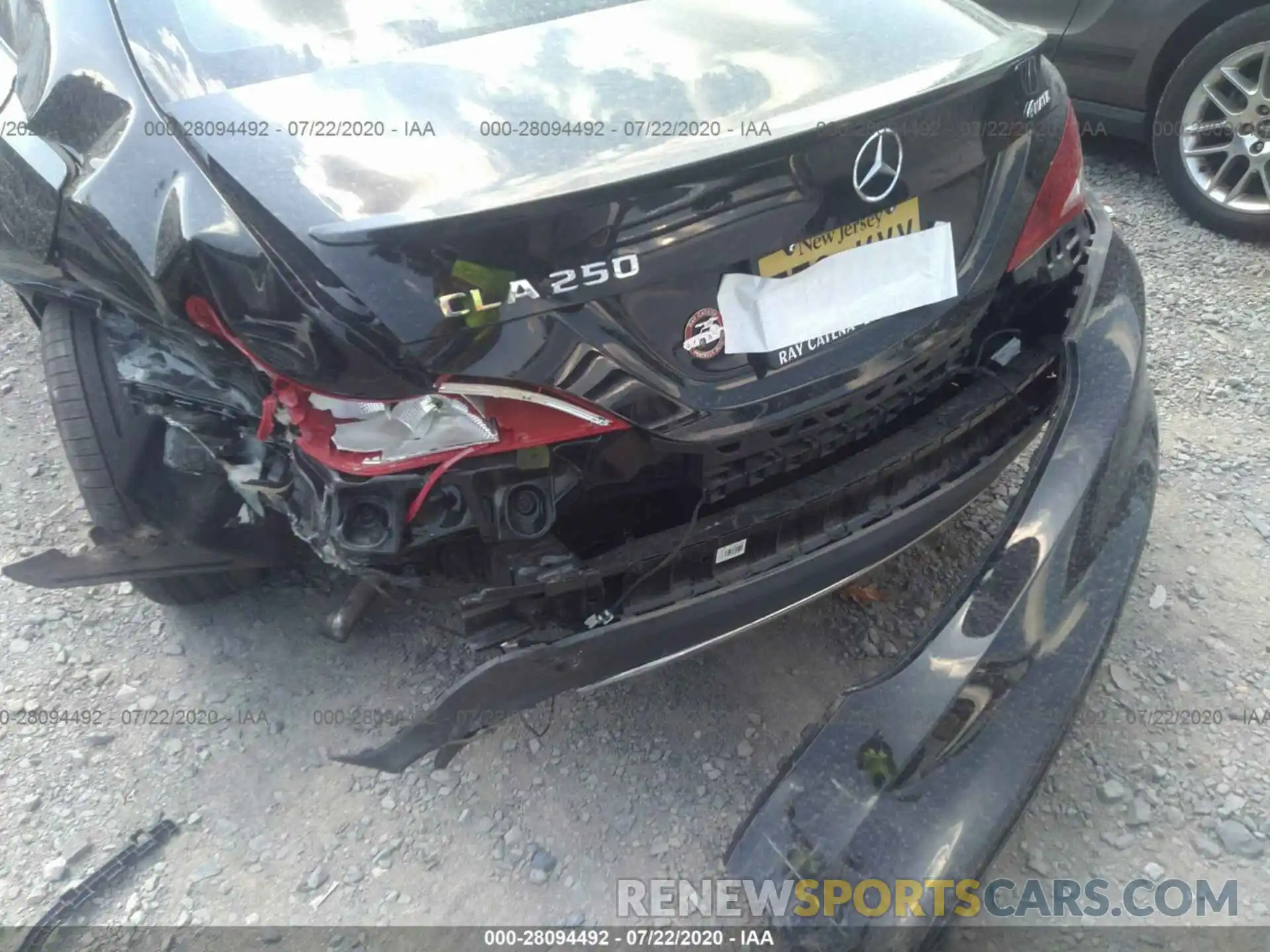 6 Photograph of a damaged car WDDSJ4GB9KN738203 MERCEDES-BENZ CLA 2019