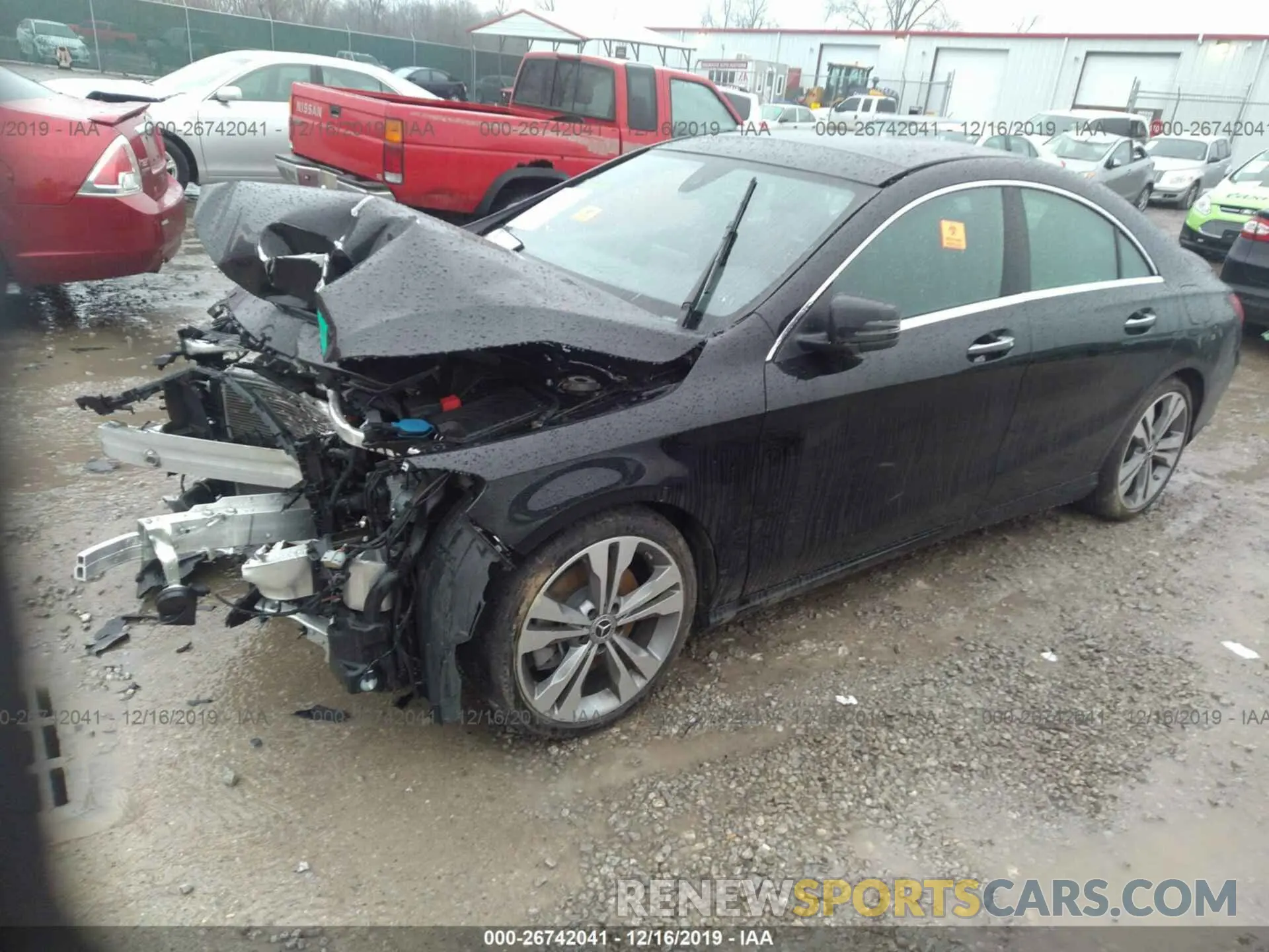2 Photograph of a damaged car WDDSJ4GB9KN740632 MERCEDES-BENZ CLA 2019