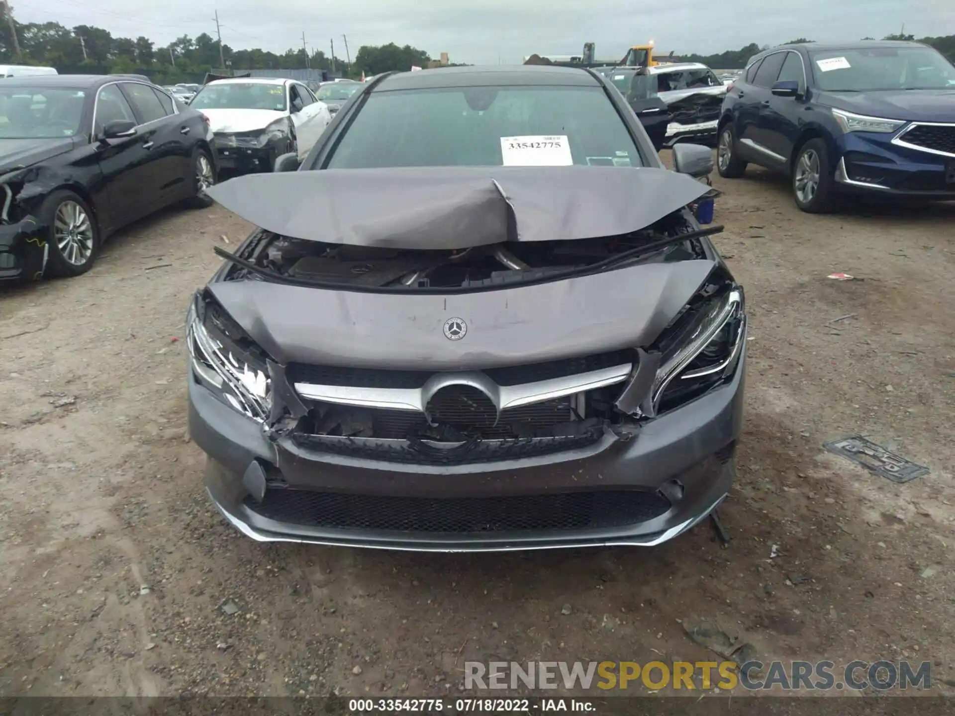 6 Photograph of a damaged car WDDSJ4GBXKN717764 MERCEDES-BENZ CLA 2019