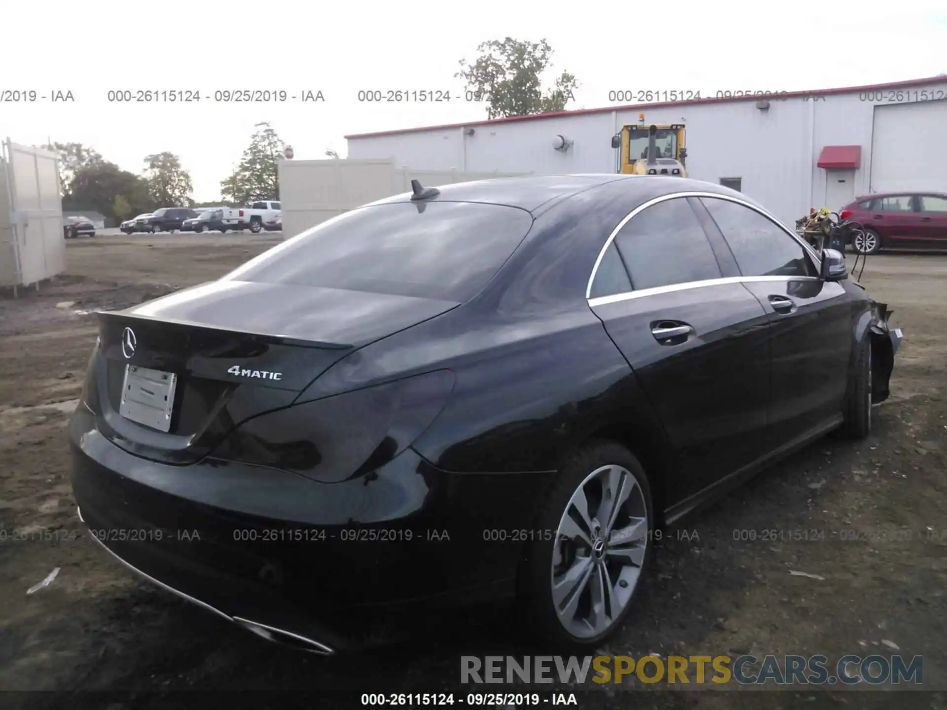 4 Photograph of a damaged car WDDSJ4GBXKN724181 MERCEDES-BENZ CLA 2019