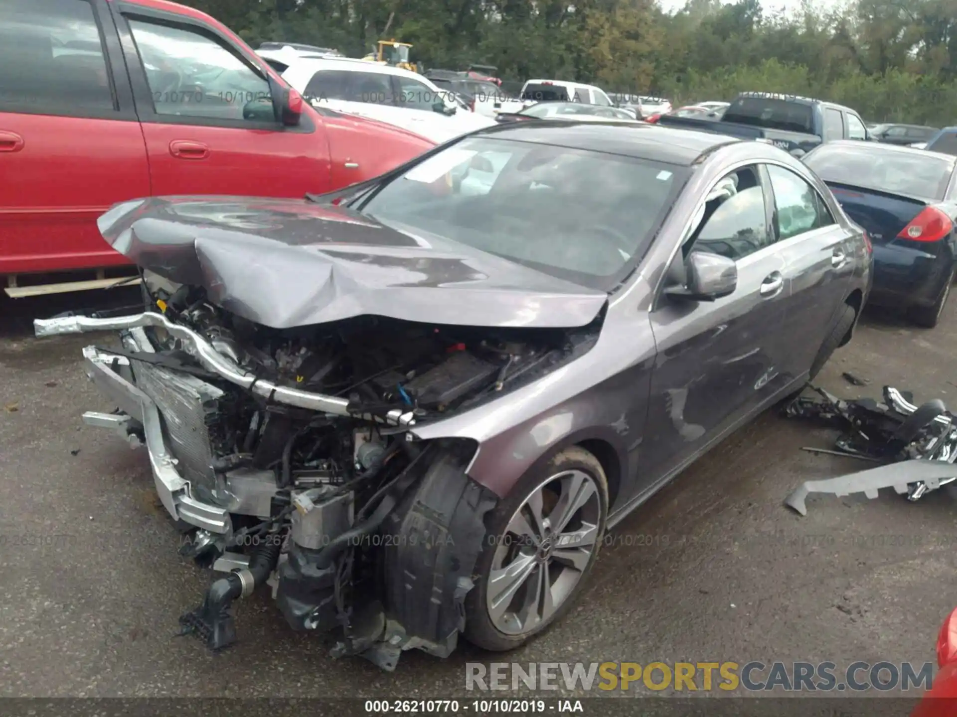 2 Photograph of a damaged car WDDSJ4GBXKN725380 MERCEDES-BENZ CLA 2019