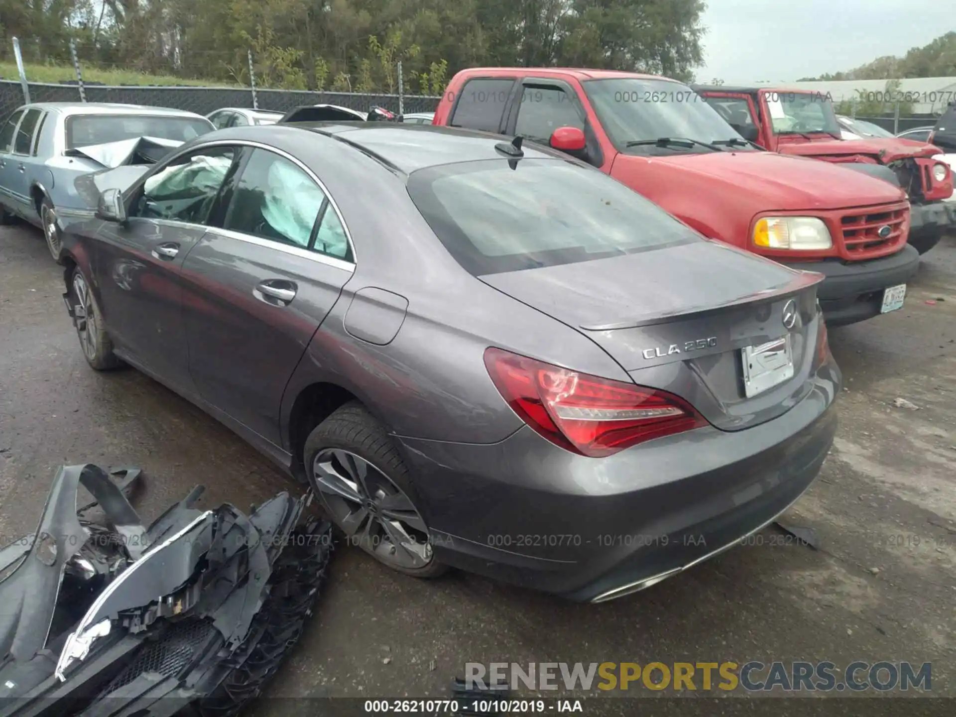 3 Photograph of a damaged car WDDSJ4GBXKN725380 MERCEDES-BENZ CLA 2019