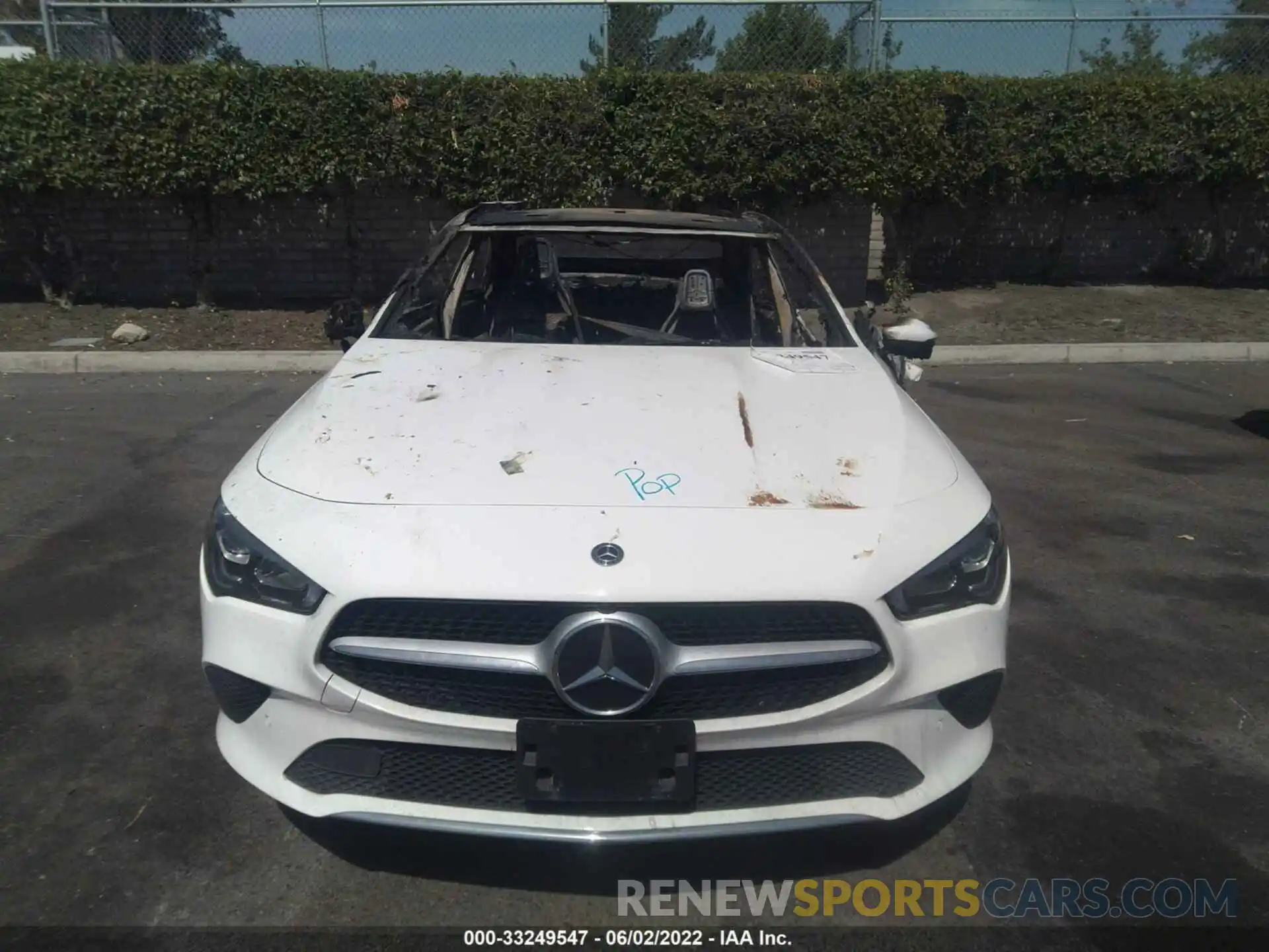 6 Photograph of a damaged car W1K5J4GB1LN088717 MERCEDES-BENZ CLA 2020