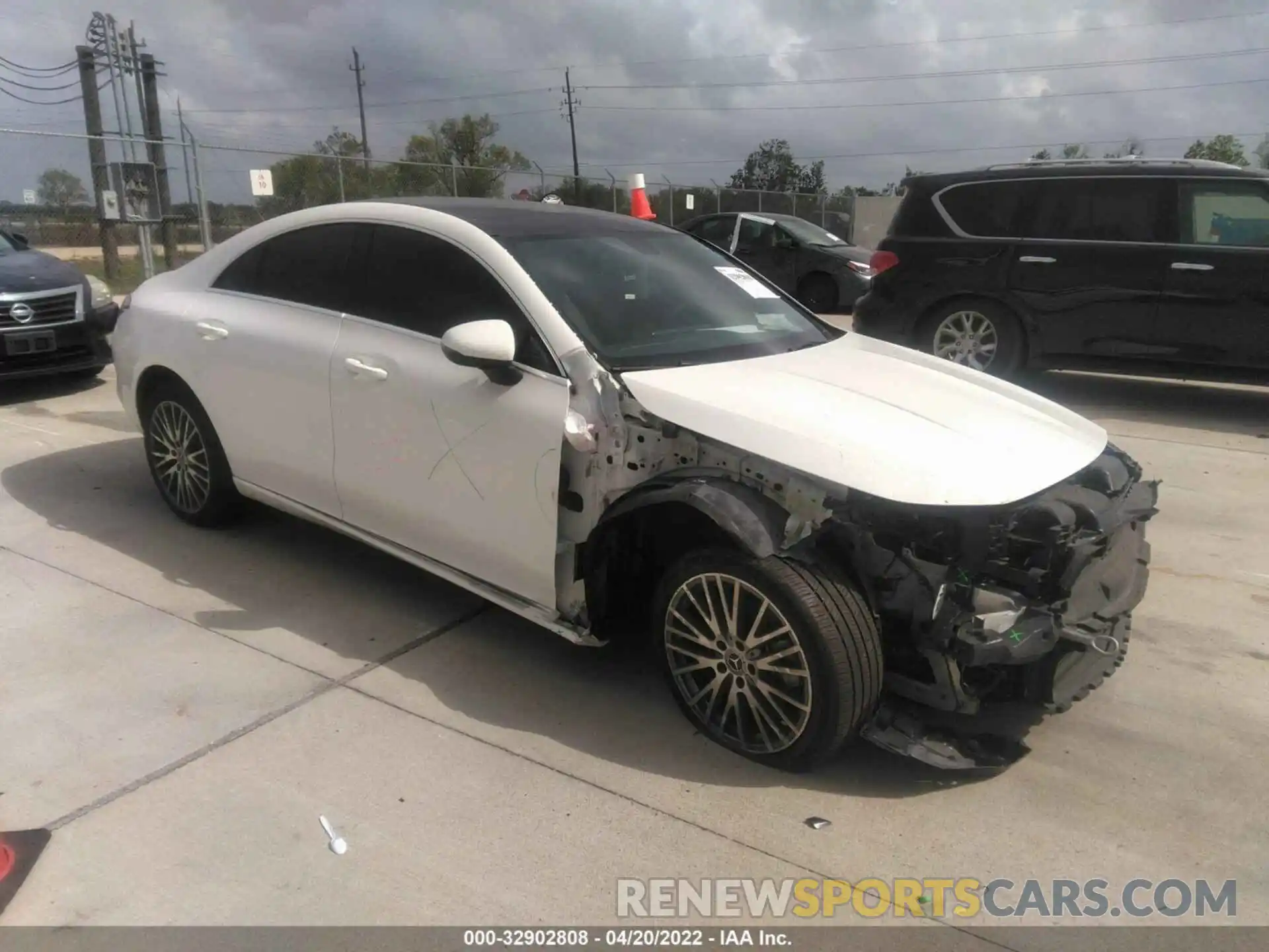 1 Photograph of a damaged car W1K5J4GB2LN082974 MERCEDES-BENZ CLA 2020