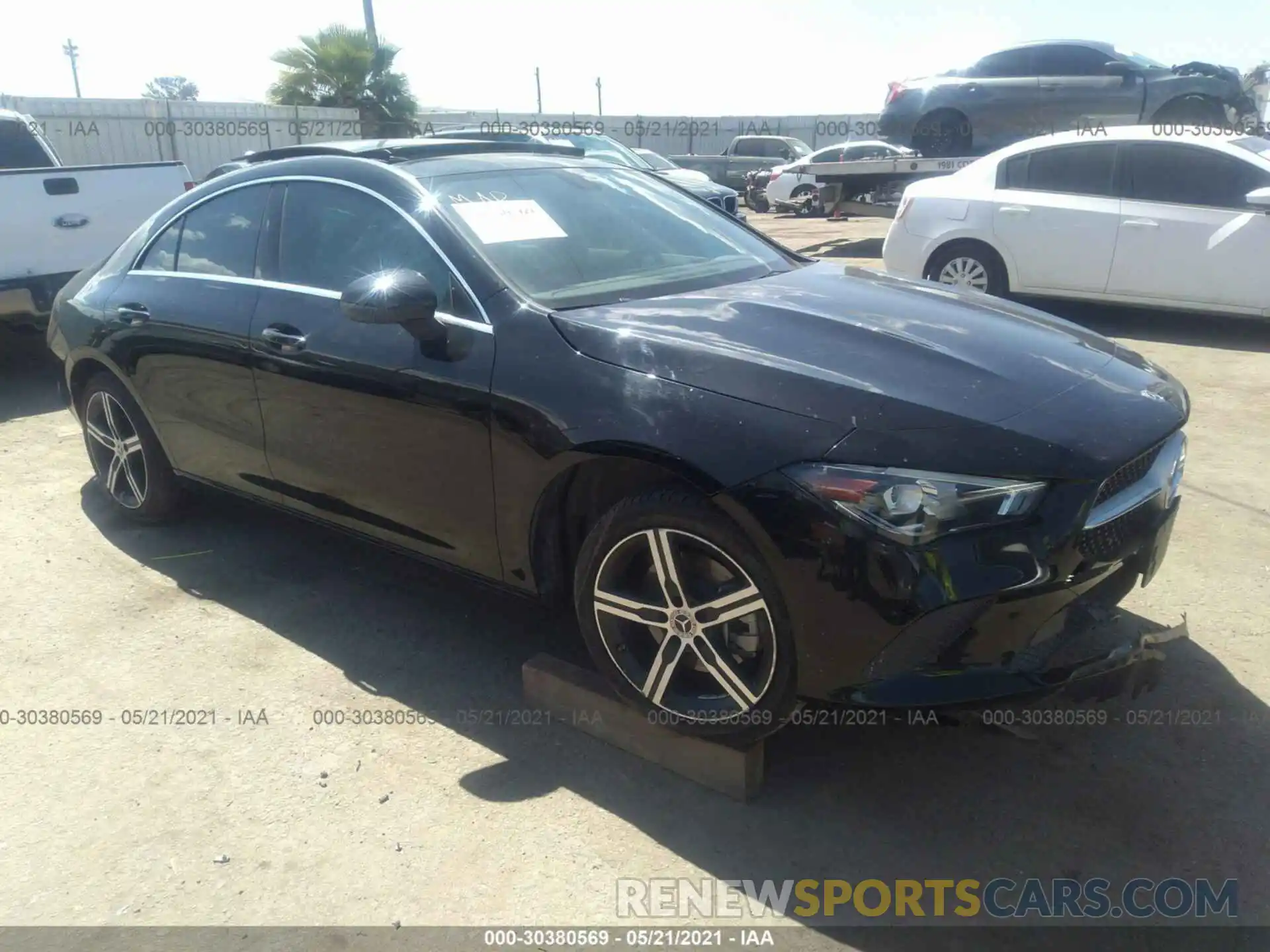 1 Photograph of a damaged car W1K5J4GB3LN103265 MERCEDES-BENZ CLA 2020