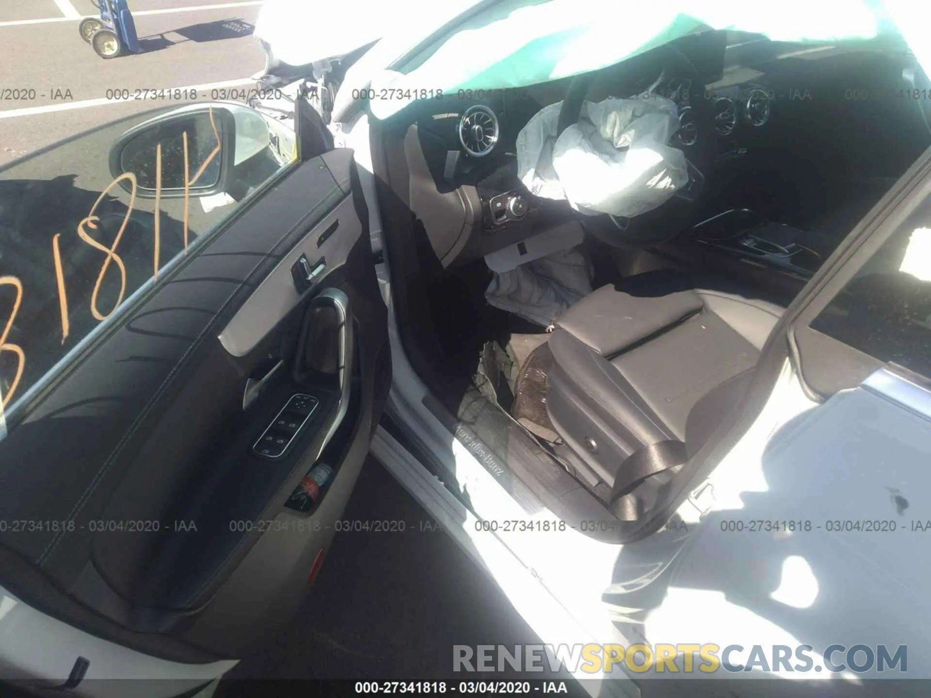 5 Photograph of a damaged car W1K5J4GB8LN090206 MERCEDES-BENZ CLA 2020