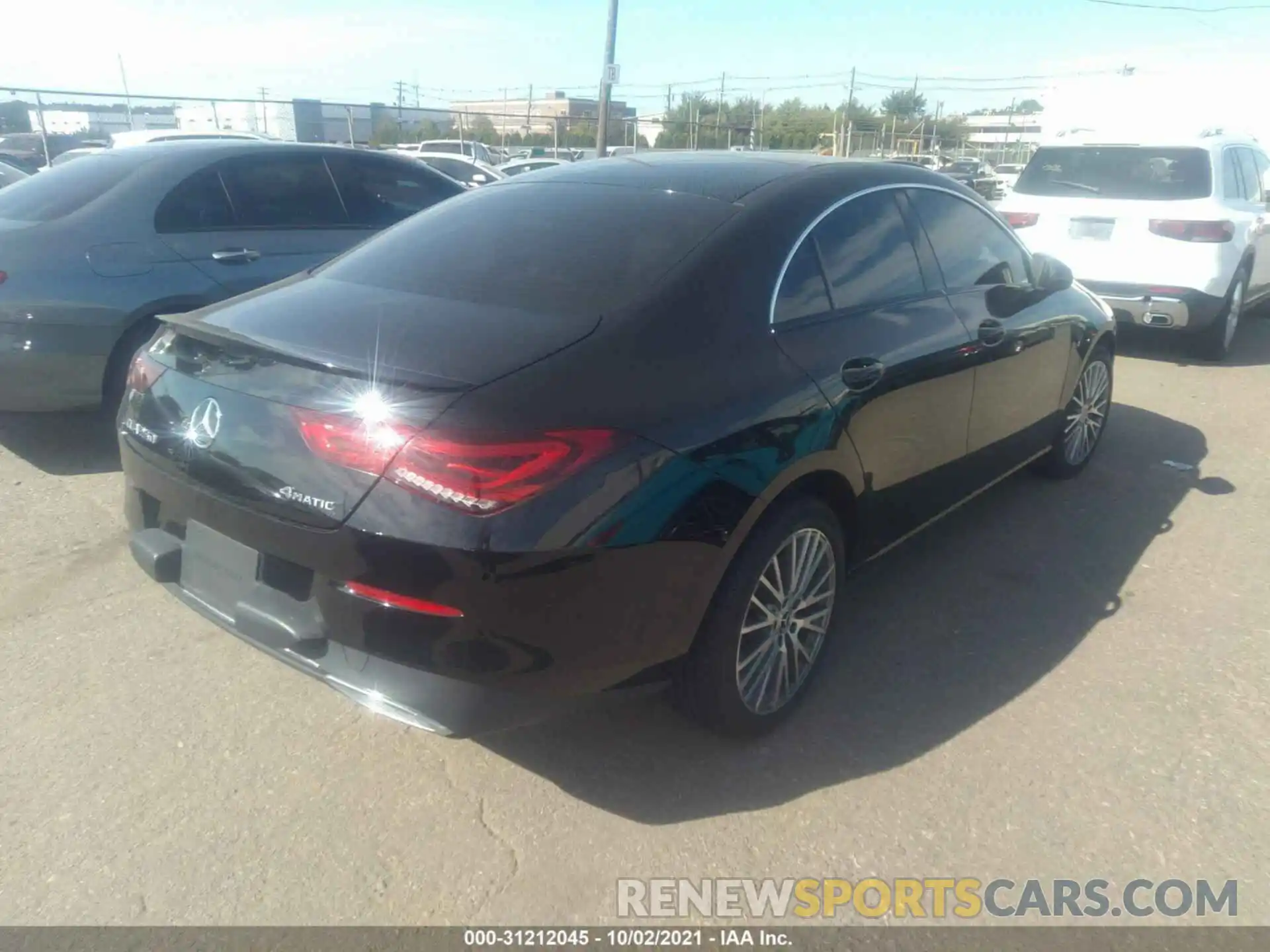 4 Photograph of a damaged car W1K5J4HB7LN086937 MERCEDES-BENZ CLA 2020