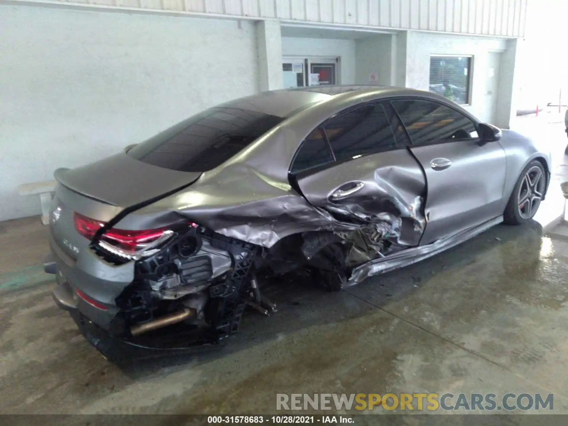 4 Photograph of a damaged car W1K5J5BB1LN118134 MERCEDES-BENZ CLA 2020