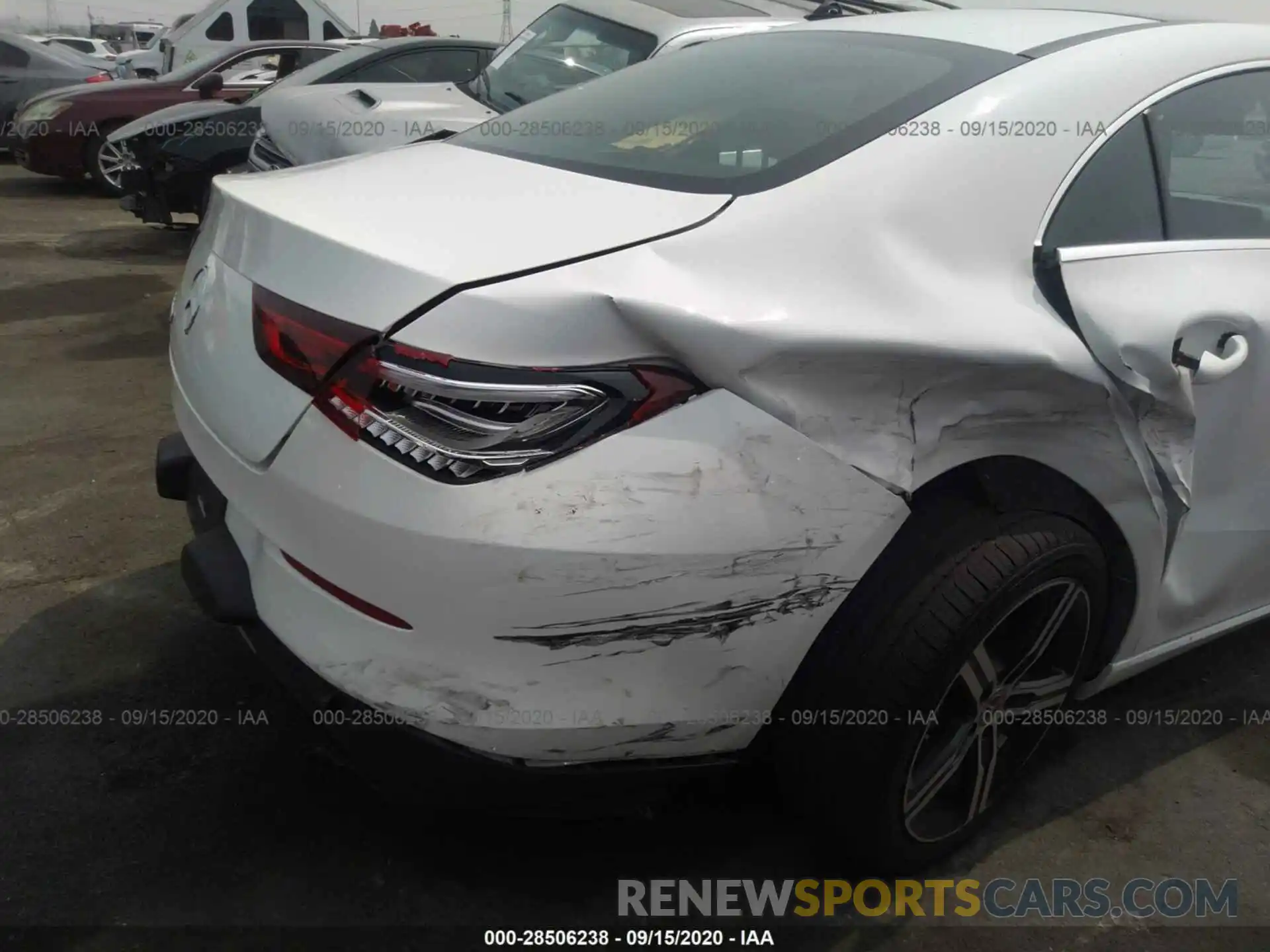 6 Photograph of a damaged car WDD5J4GB0LN039671 MERCEDES-BENZ CLA 2020