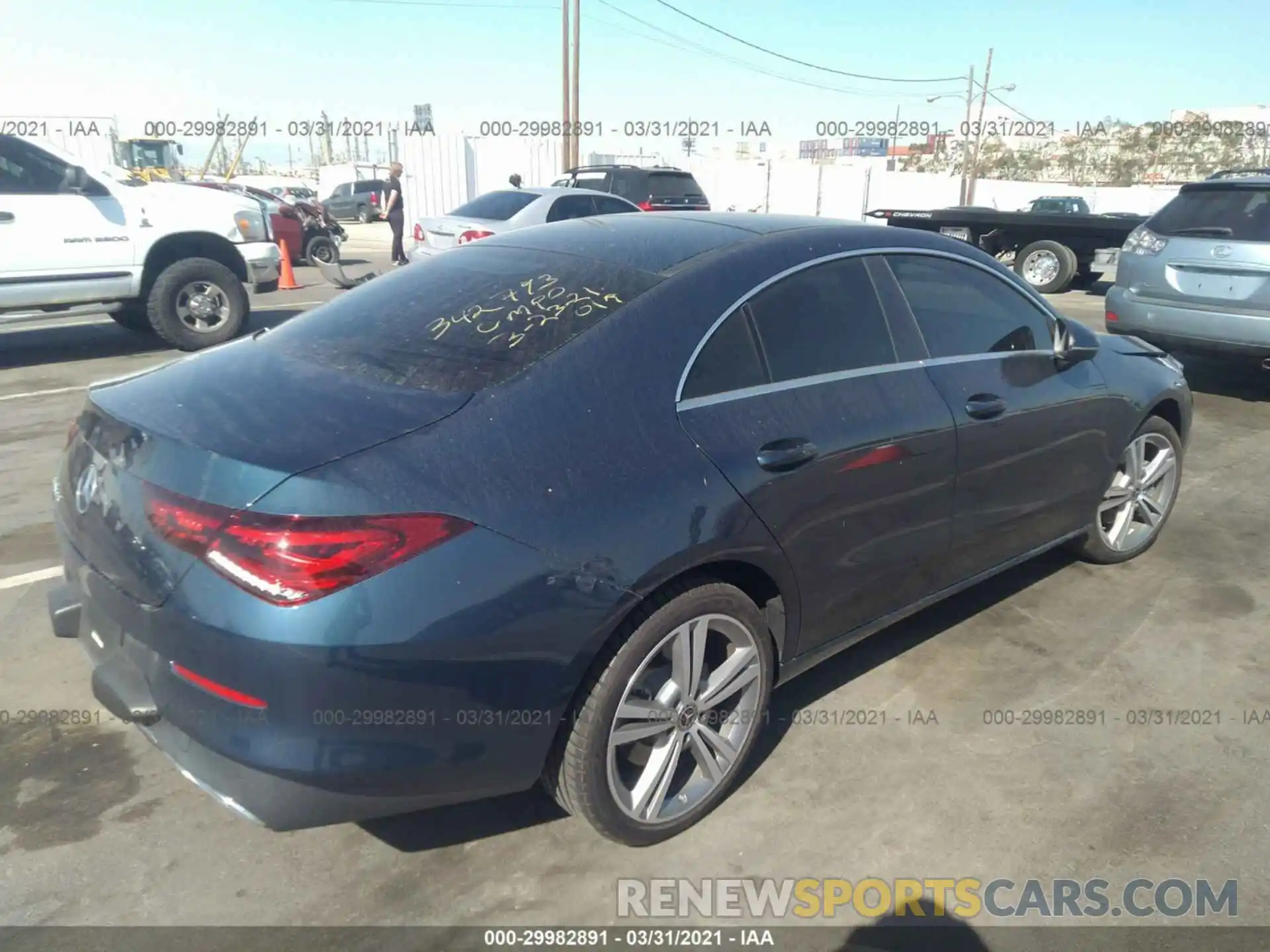 4 Photograph of a damaged car WDD5J4GB6LN033535 MERCEDES-BENZ CLA 2020