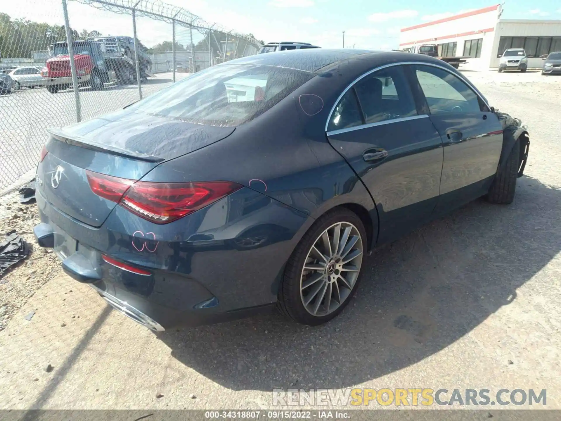 4 Photograph of a damaged car WDD5J4GB6LN062128 MERCEDES-BENZ CLA 2020