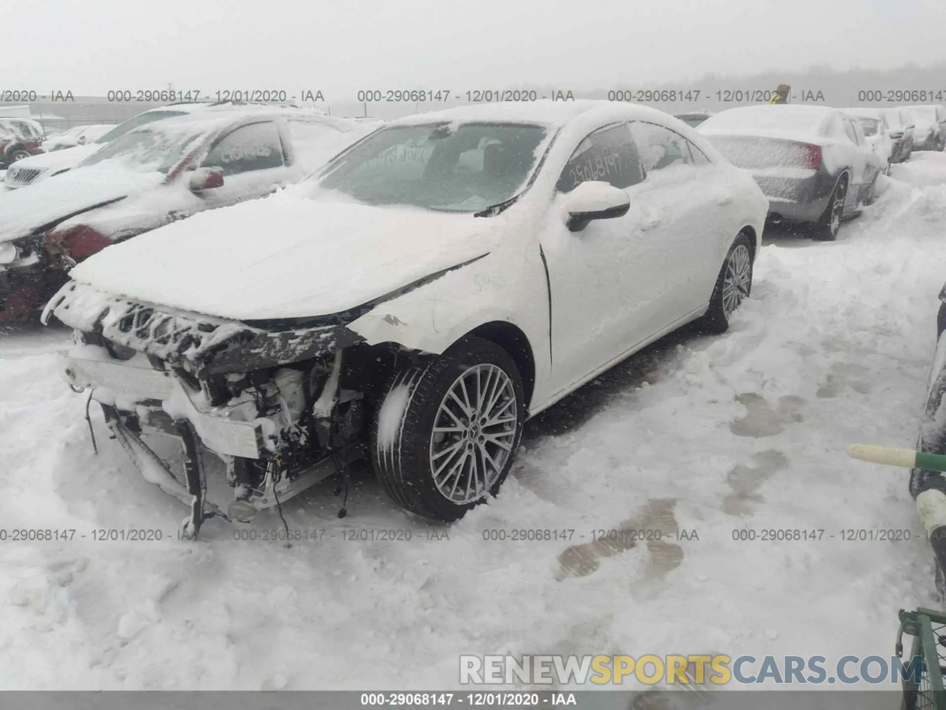 2 Photograph of a damaged car WDD5J4HB2LN068863 MERCEDES-BENZ CLA 2020