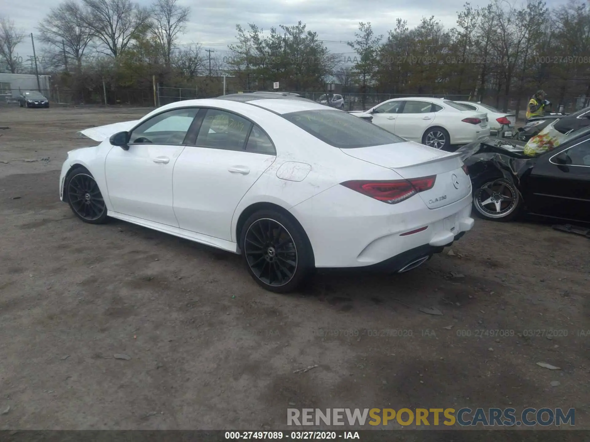 3 Photograph of a damaged car WDD5J4HBXLN036243 MERCEDES-BENZ CLA 2020