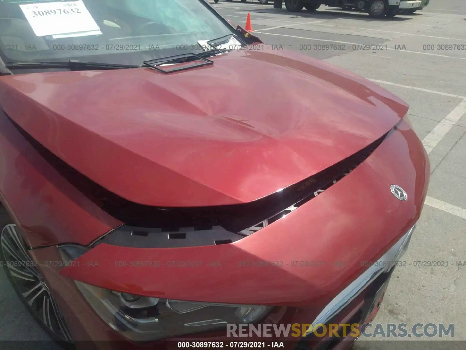 6 Photograph of a damaged car W1K5J4GB0MN179981 MERCEDES-BENZ CLA 2021