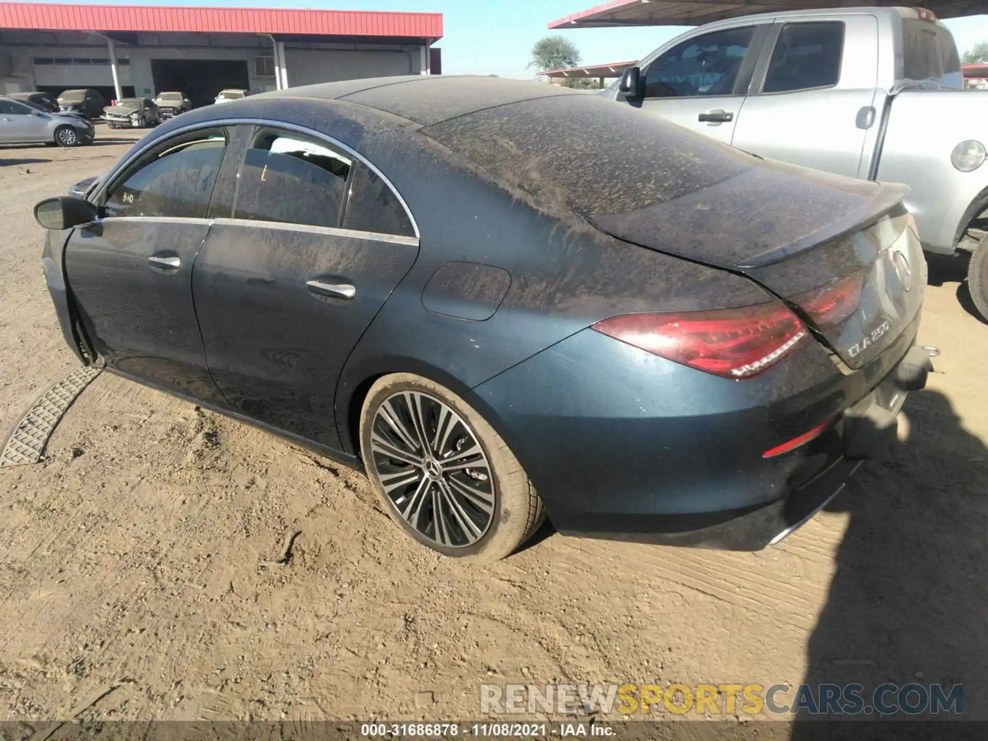 3 Photograph of a damaged car W1K5J4HB5MN197813 MERCEDES-BENZ CLA 2021