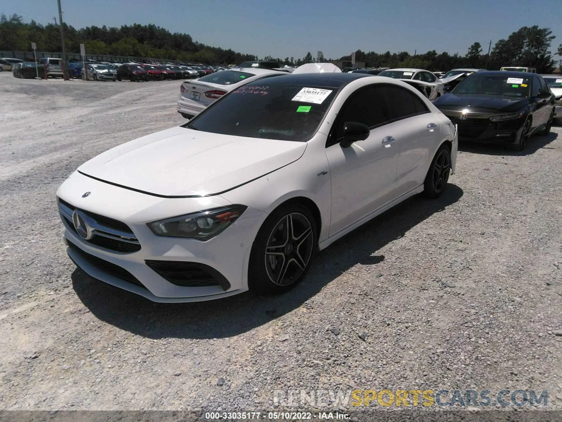 2 Photograph of a damaged car W1K5J5BB6MN191078 MERCEDES-BENZ CLA 2021