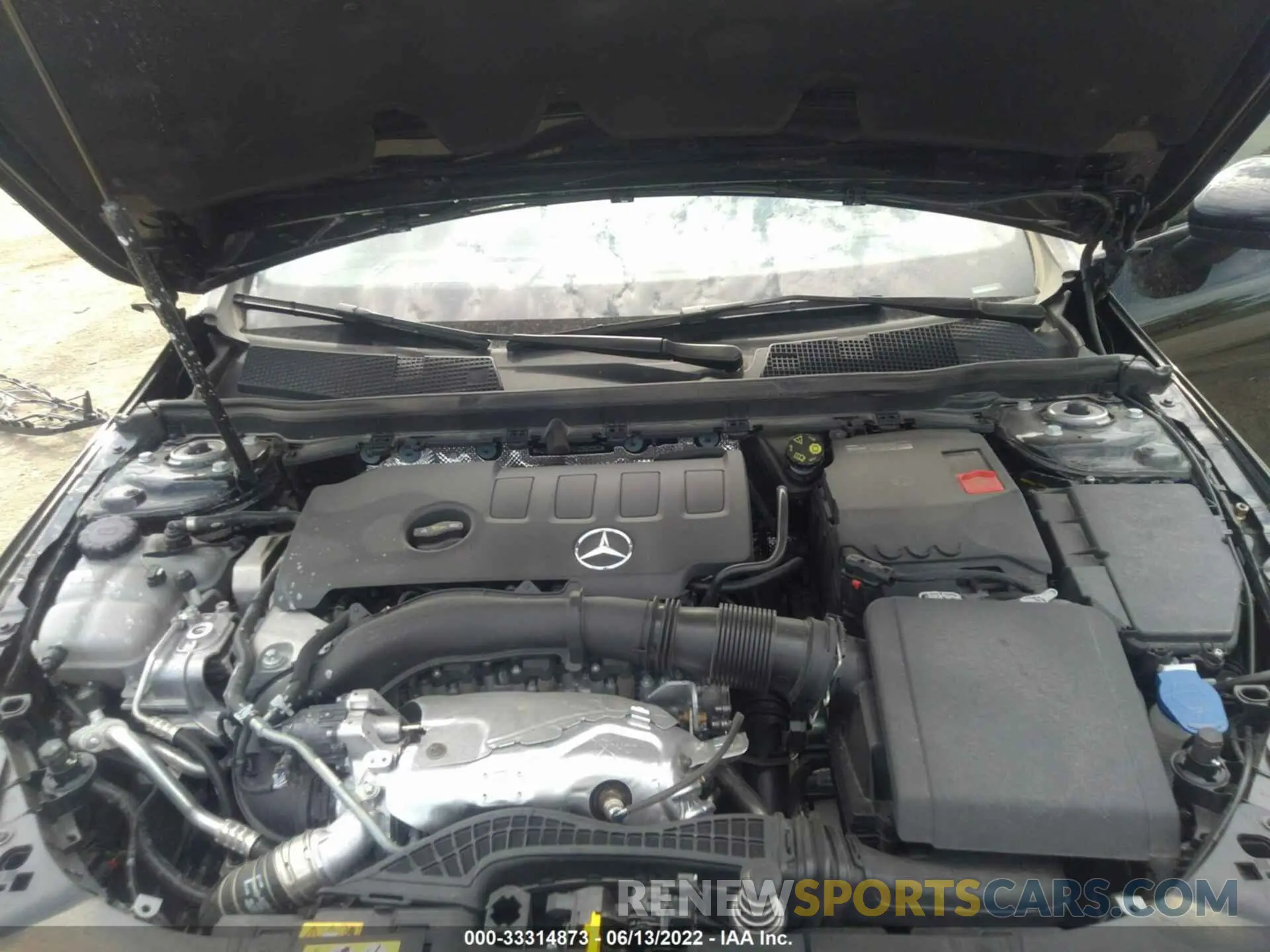 10 Photograph of a damaged car W1K5J4HB3NN256052 MERCEDES-BENZ CLA 2022