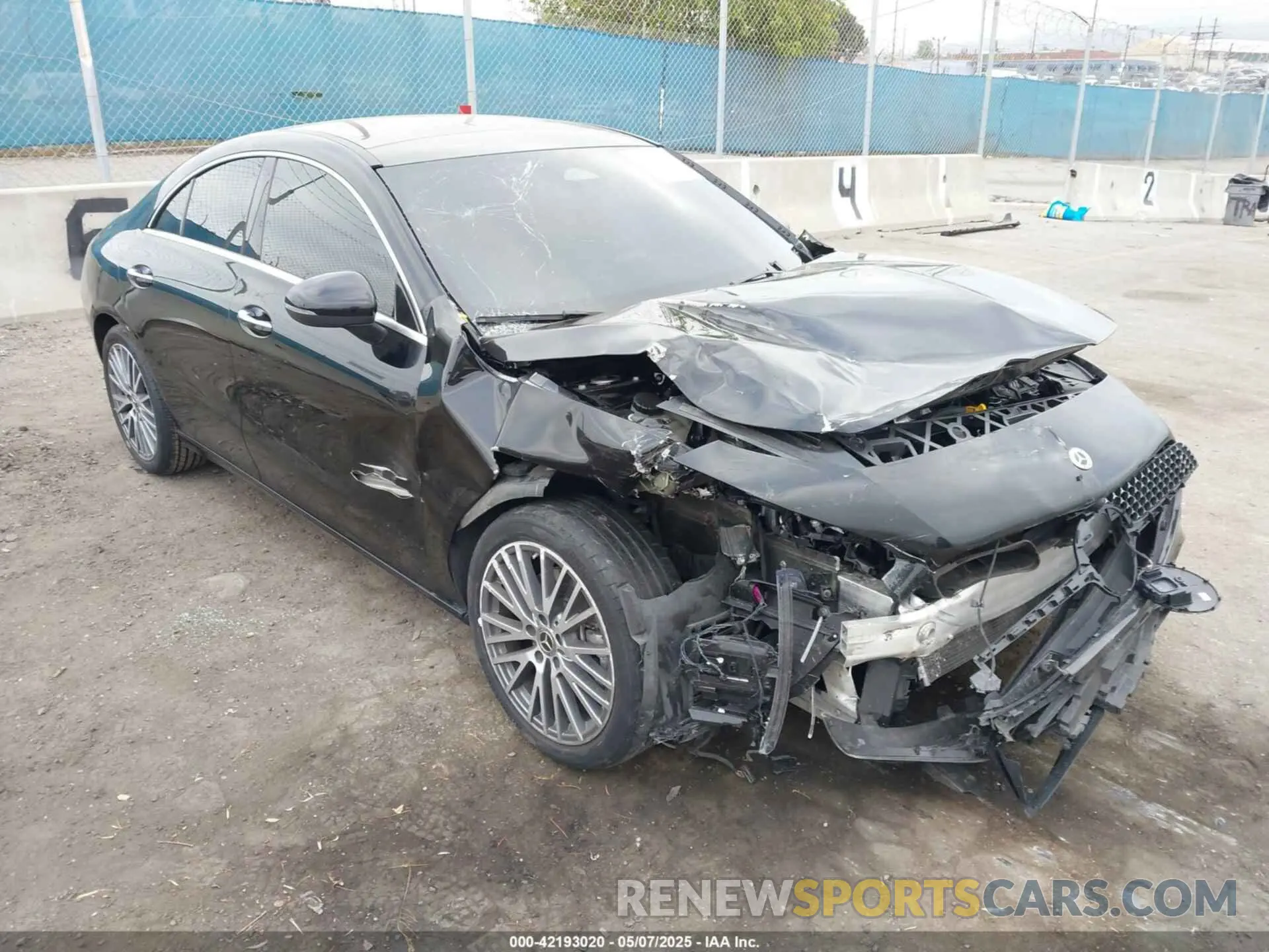 1 Photograph of a damaged car W1K5J4HB7RN456826 MERCEDES-BENZ CLA 2024