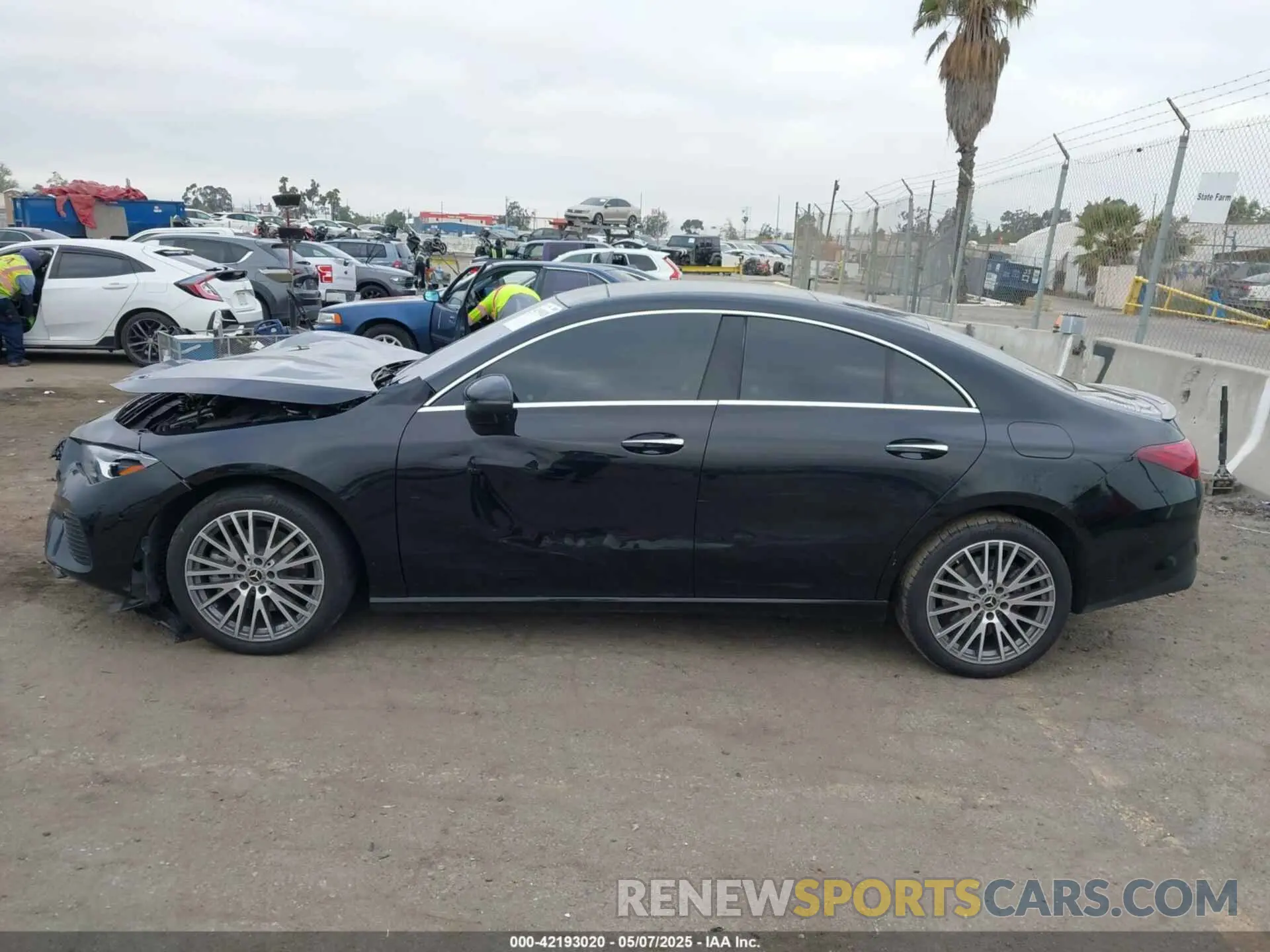 14 Photograph of a damaged car W1K5J4HB7RN456826 MERCEDES-BENZ CLA 2024