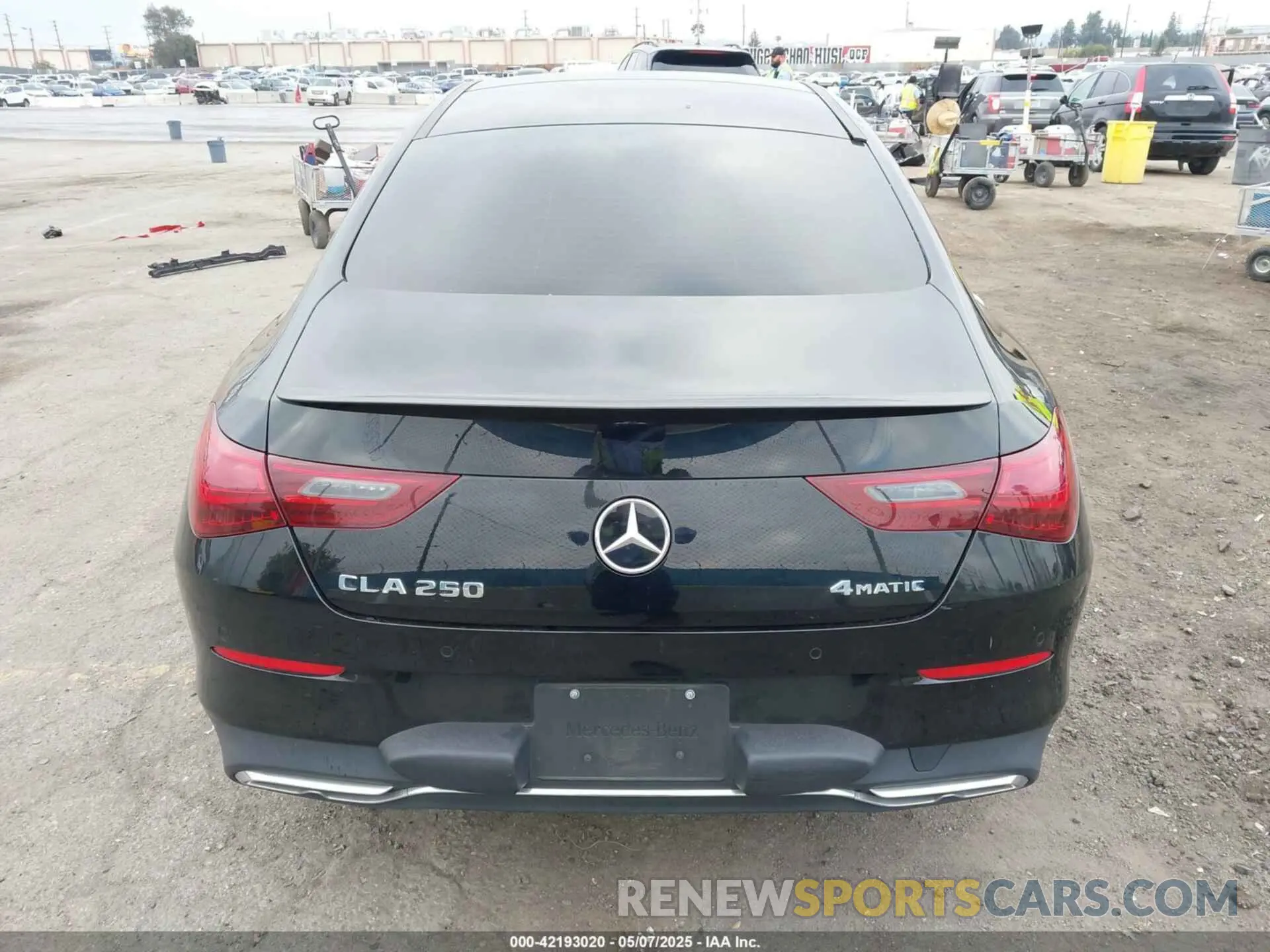 16 Photograph of a damaged car W1K5J4HB7RN456826 MERCEDES-BENZ CLA 2024