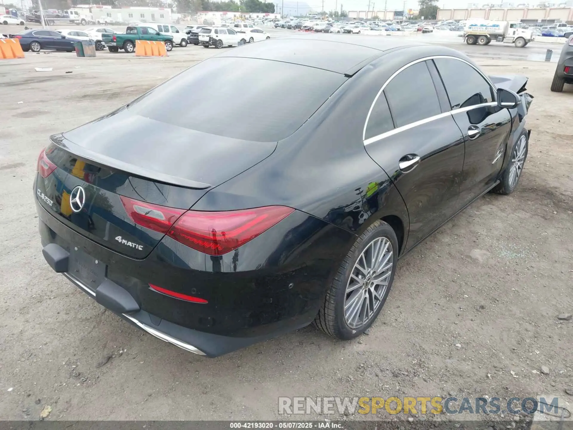 4 Photograph of a damaged car W1K5J4HB7RN456826 MERCEDES-BENZ CLA 2024
