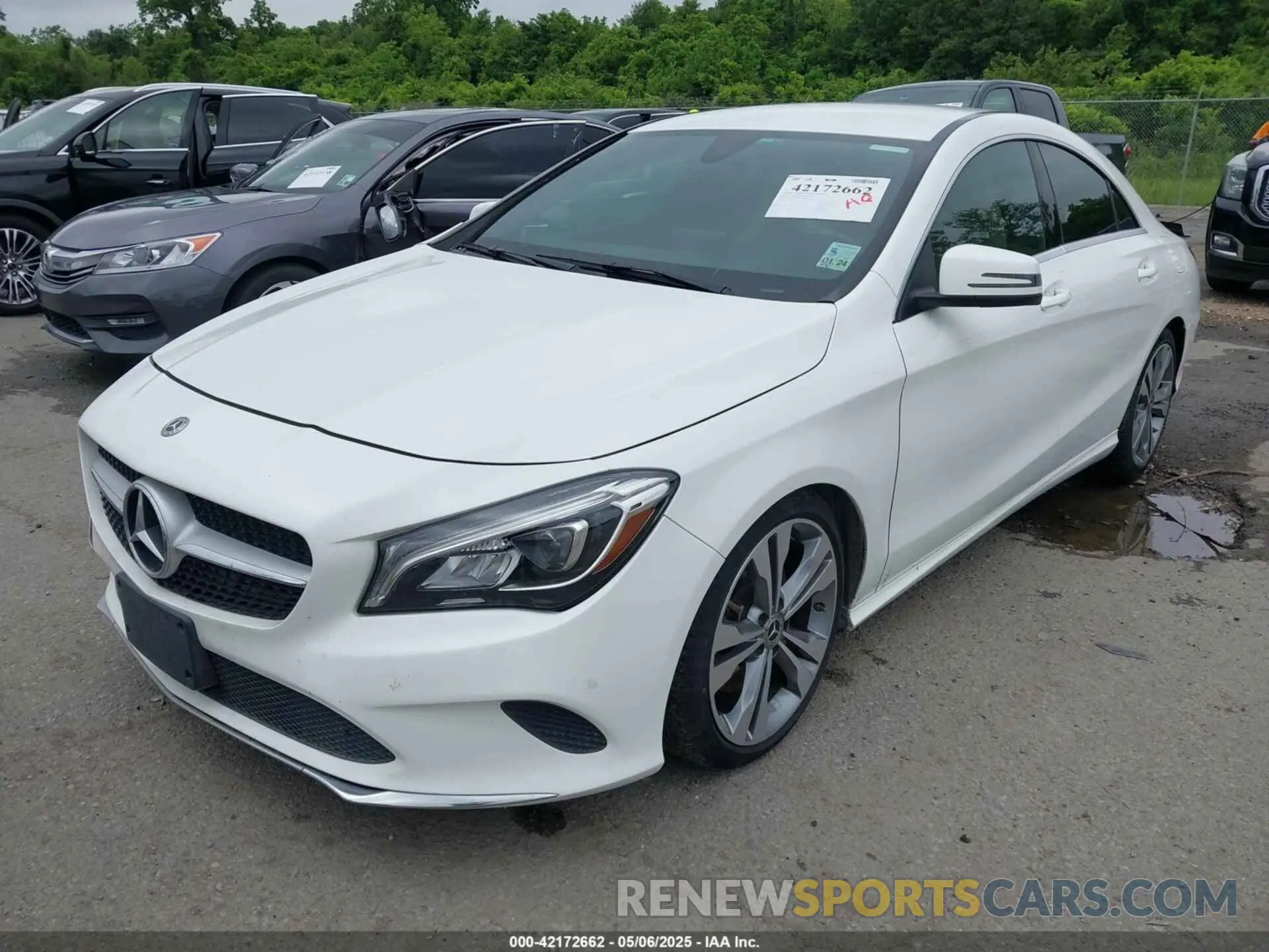 2 Photograph of a damaged car WDDSJ4EB0KN749822 MERCEDES-BENZ CLA 250 2019