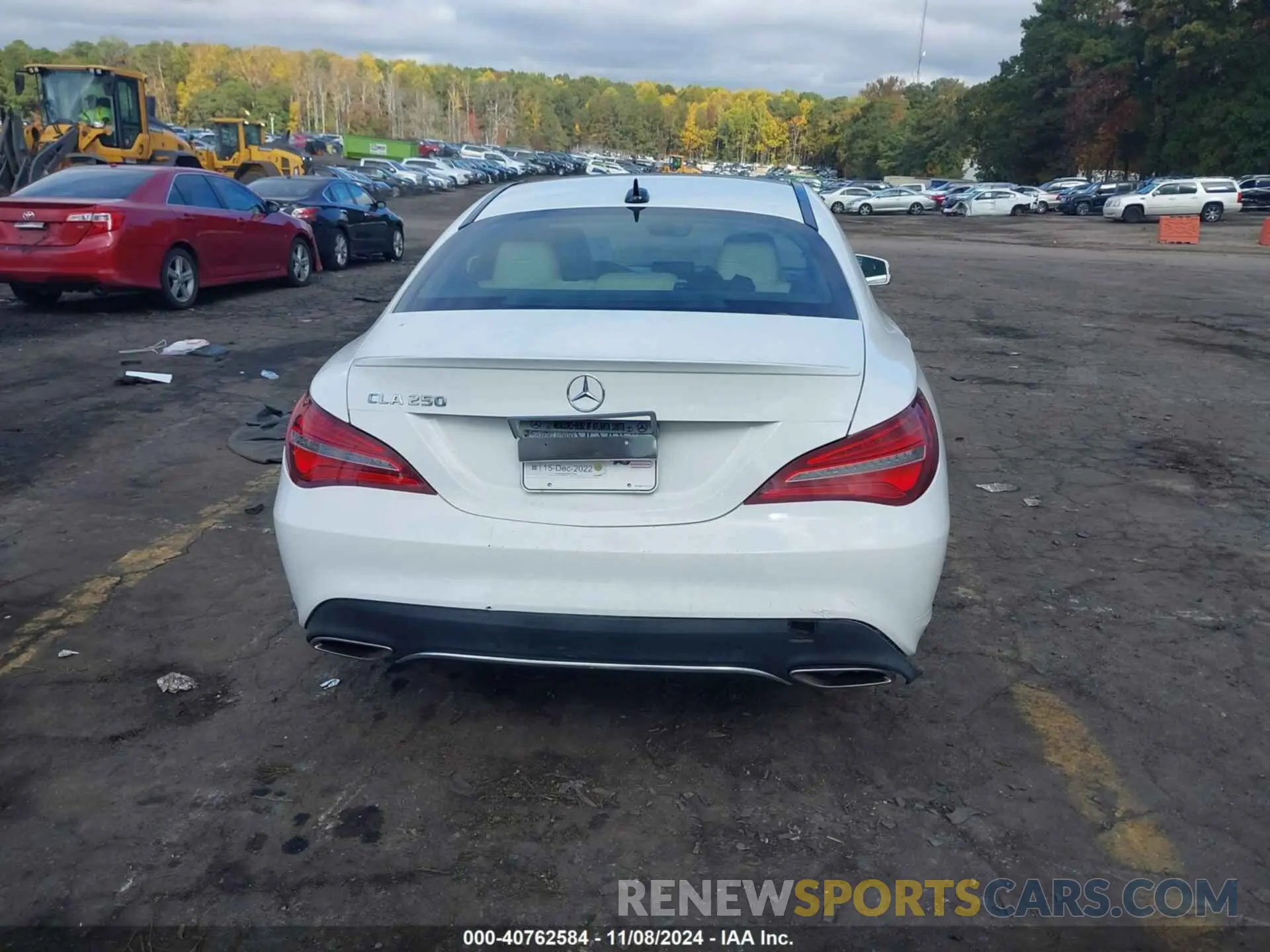 6 Photograph of a damaged car WDDSJ4EB1KN707708 MERCEDES-BENZ CLA 250 2019